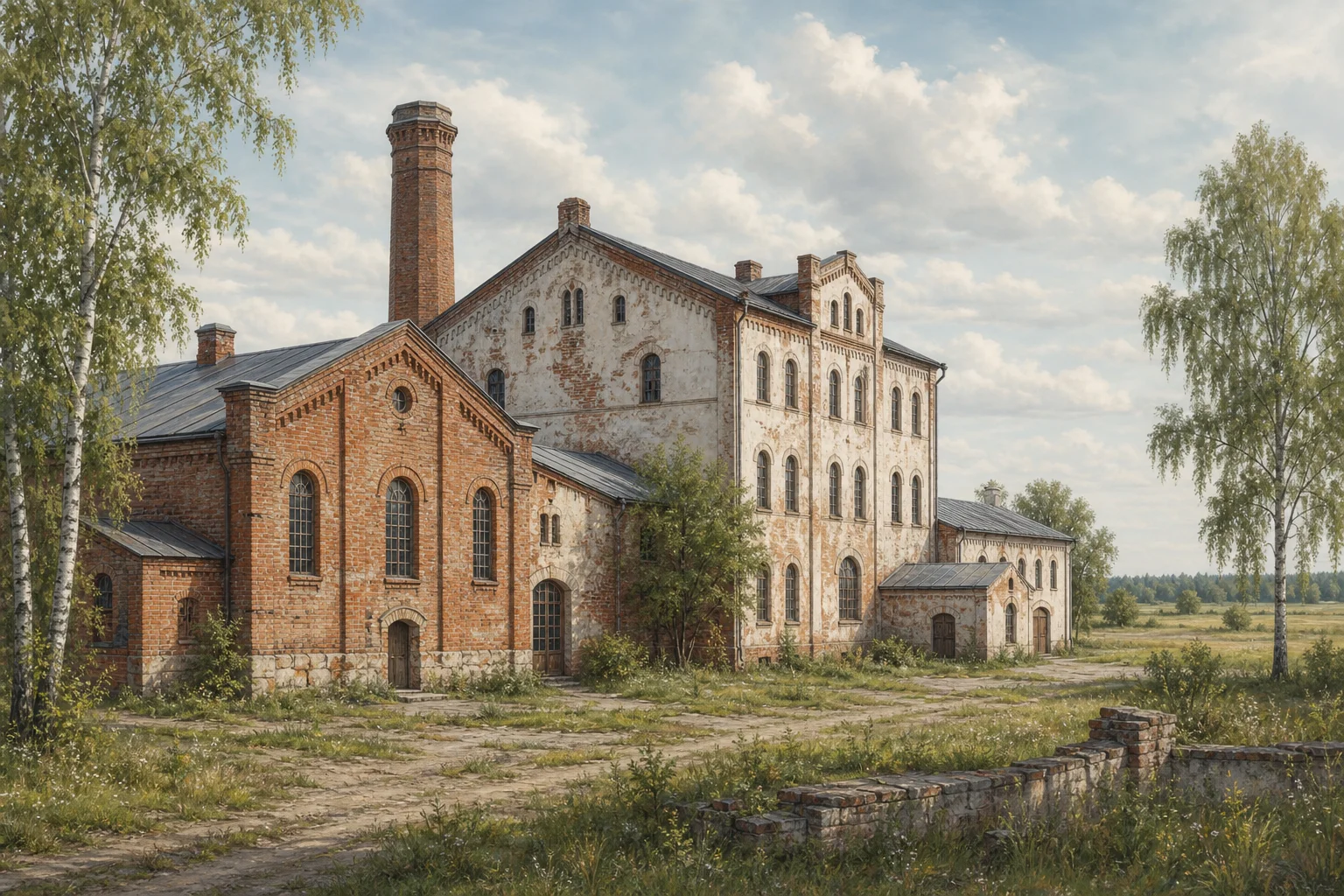 Адамполь. Старинная винокурня Адама Хрептовича