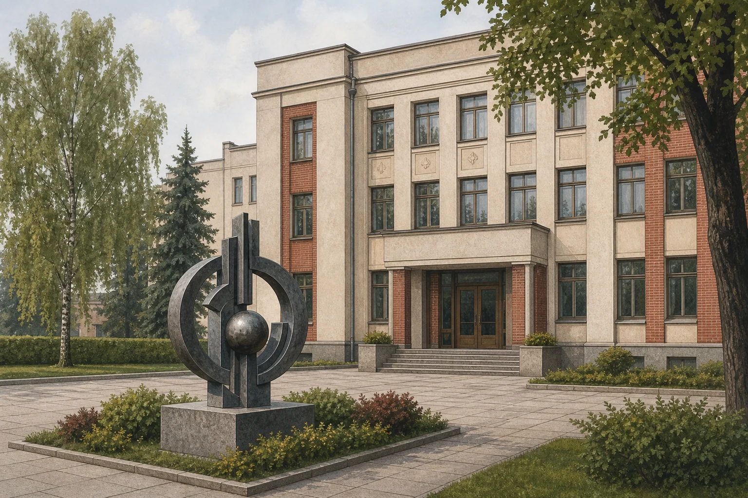 Административное здание завода "Калибр"
