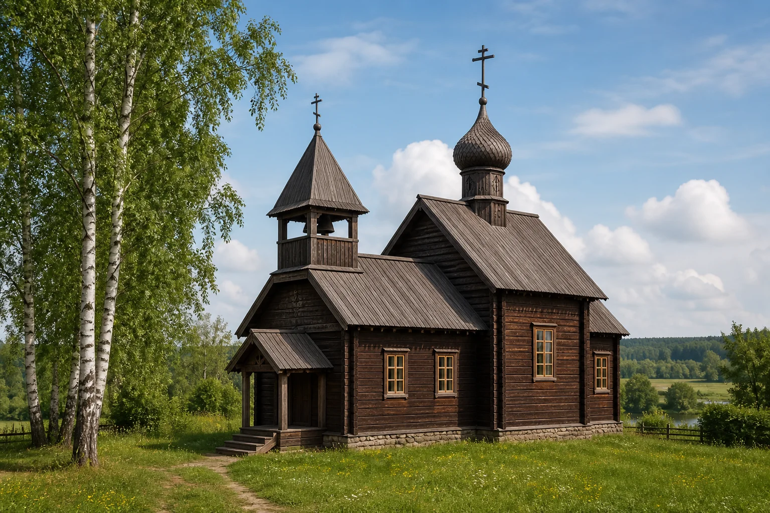 Альба, церковь св. Георгия (дерев.)