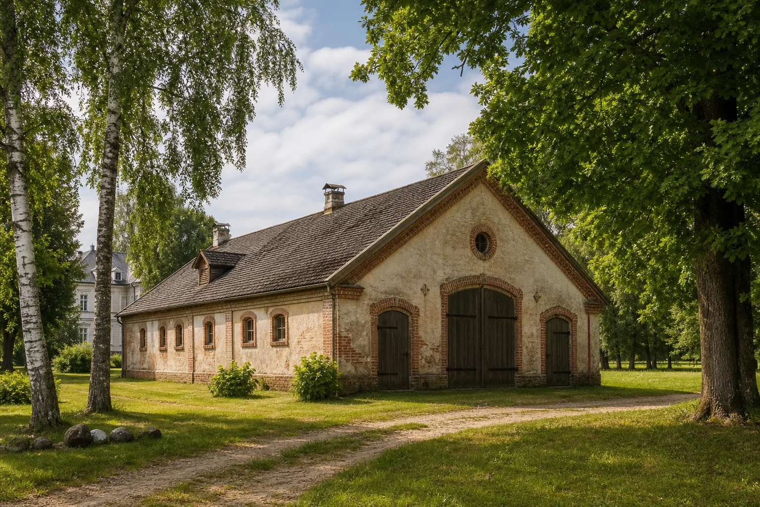 Александрия, фольварк: хозпостройка