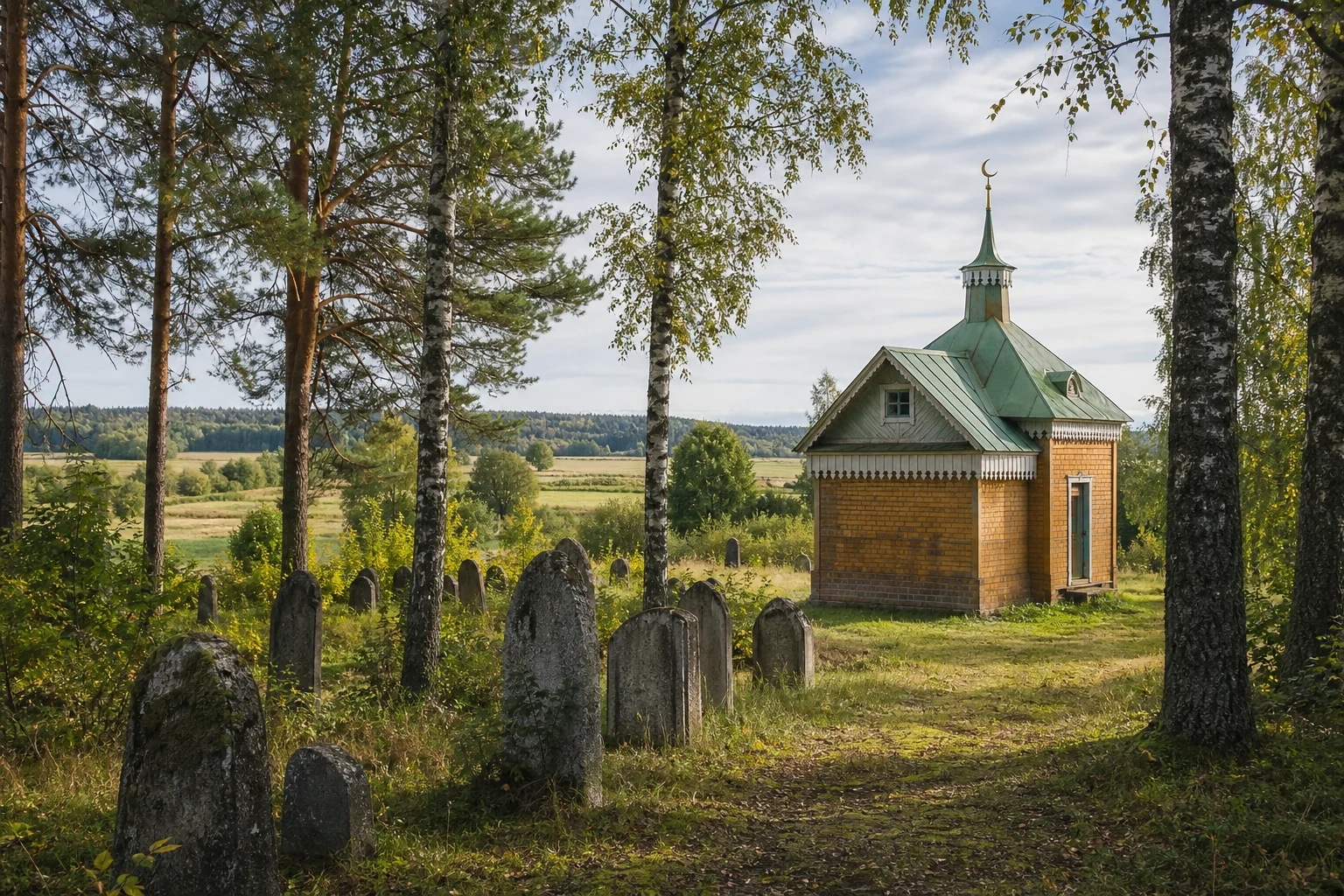 Амбросовичи, кладбище татарское