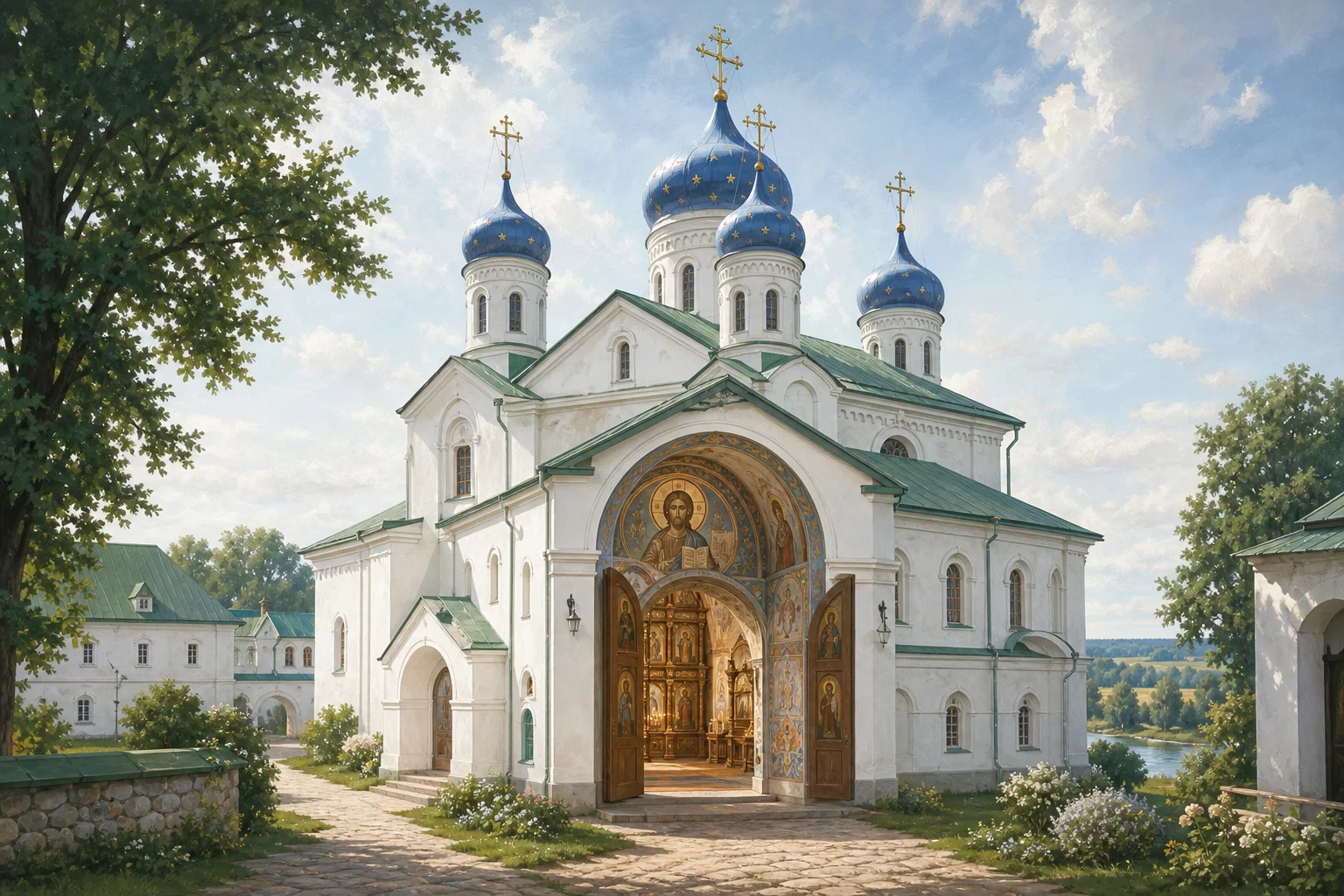Ансамбль Свято-Успенского монастыря: Успенский собор