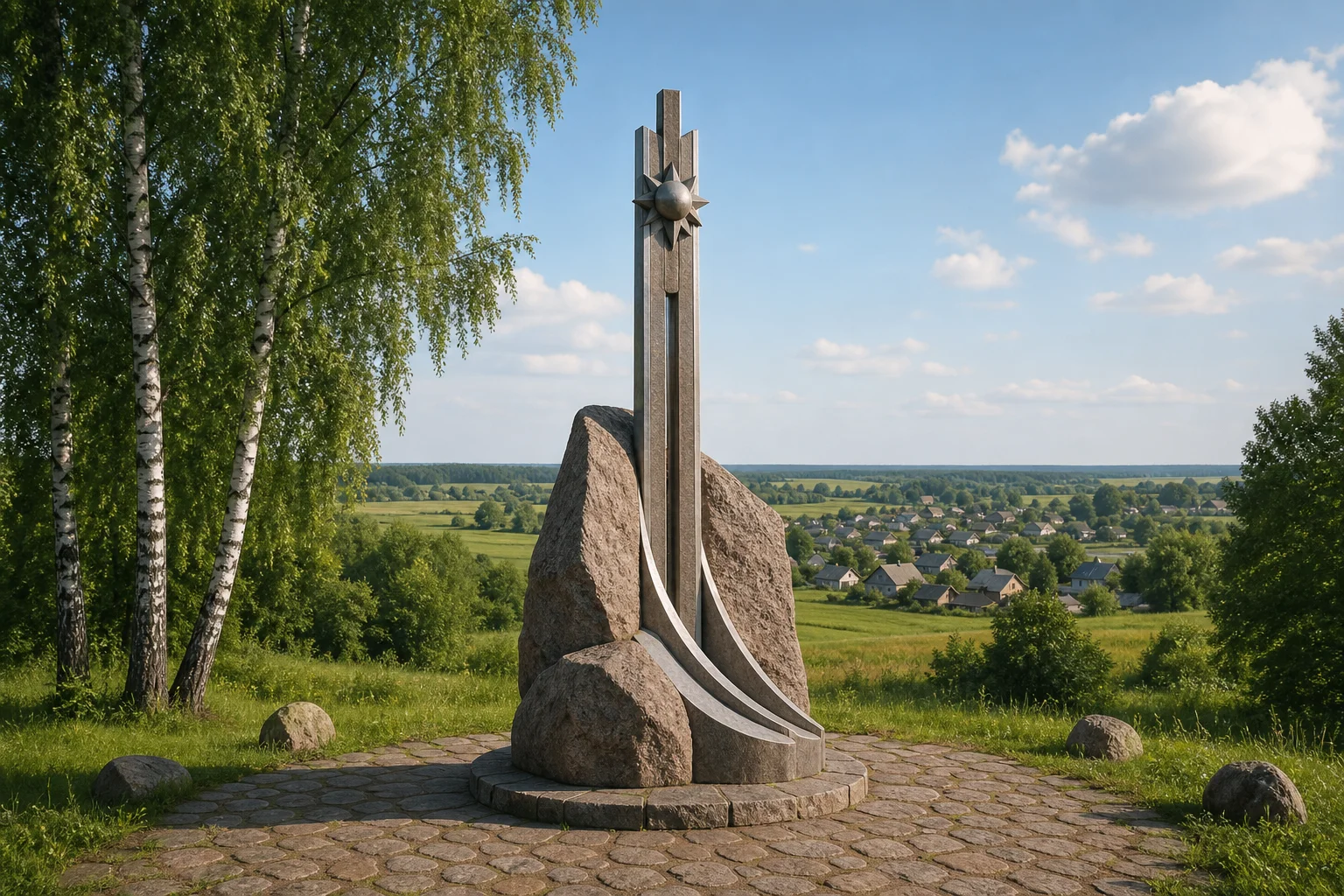 Антоново, географический центр Республики Беларусь