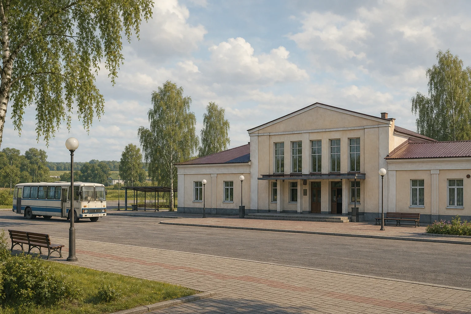 Автостанция Бешенковичи