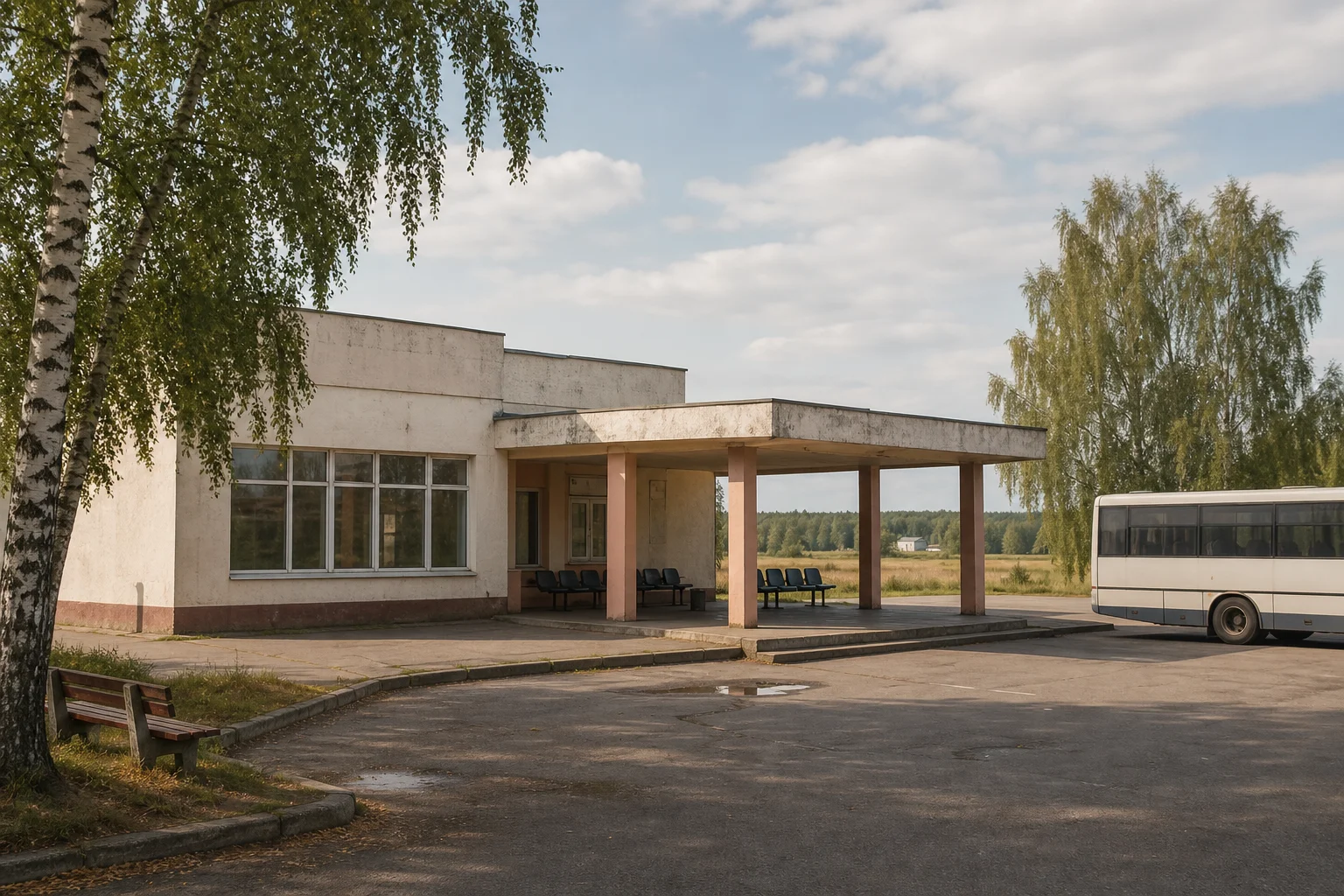 Автостанция Давид-Городок