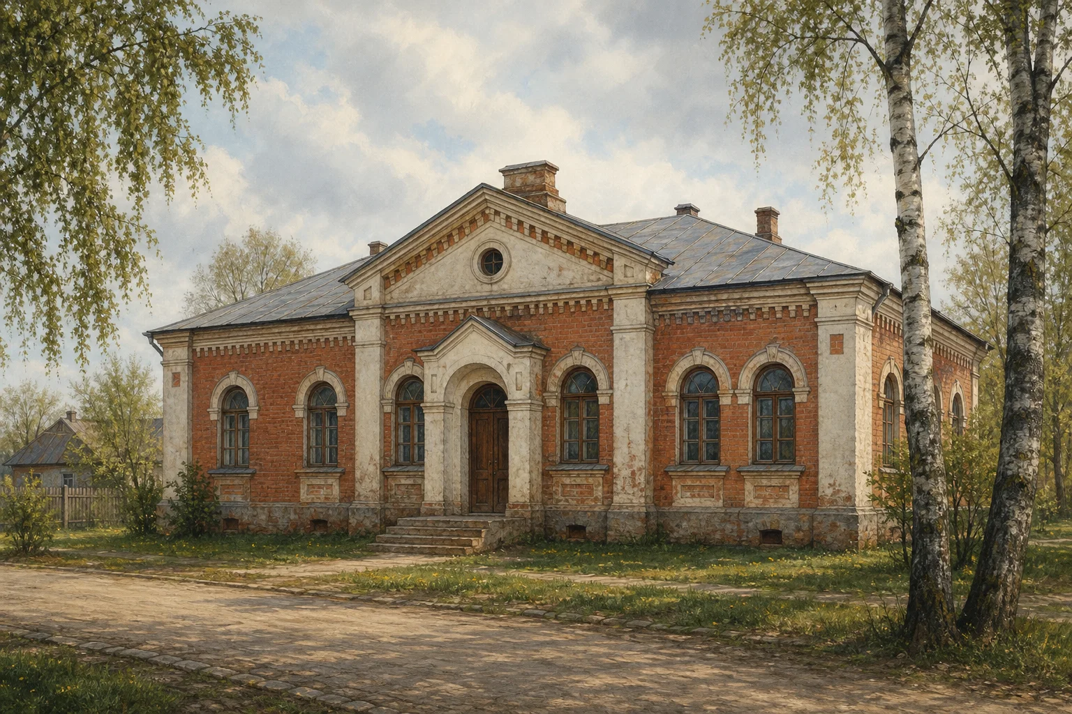Барань, богадельня