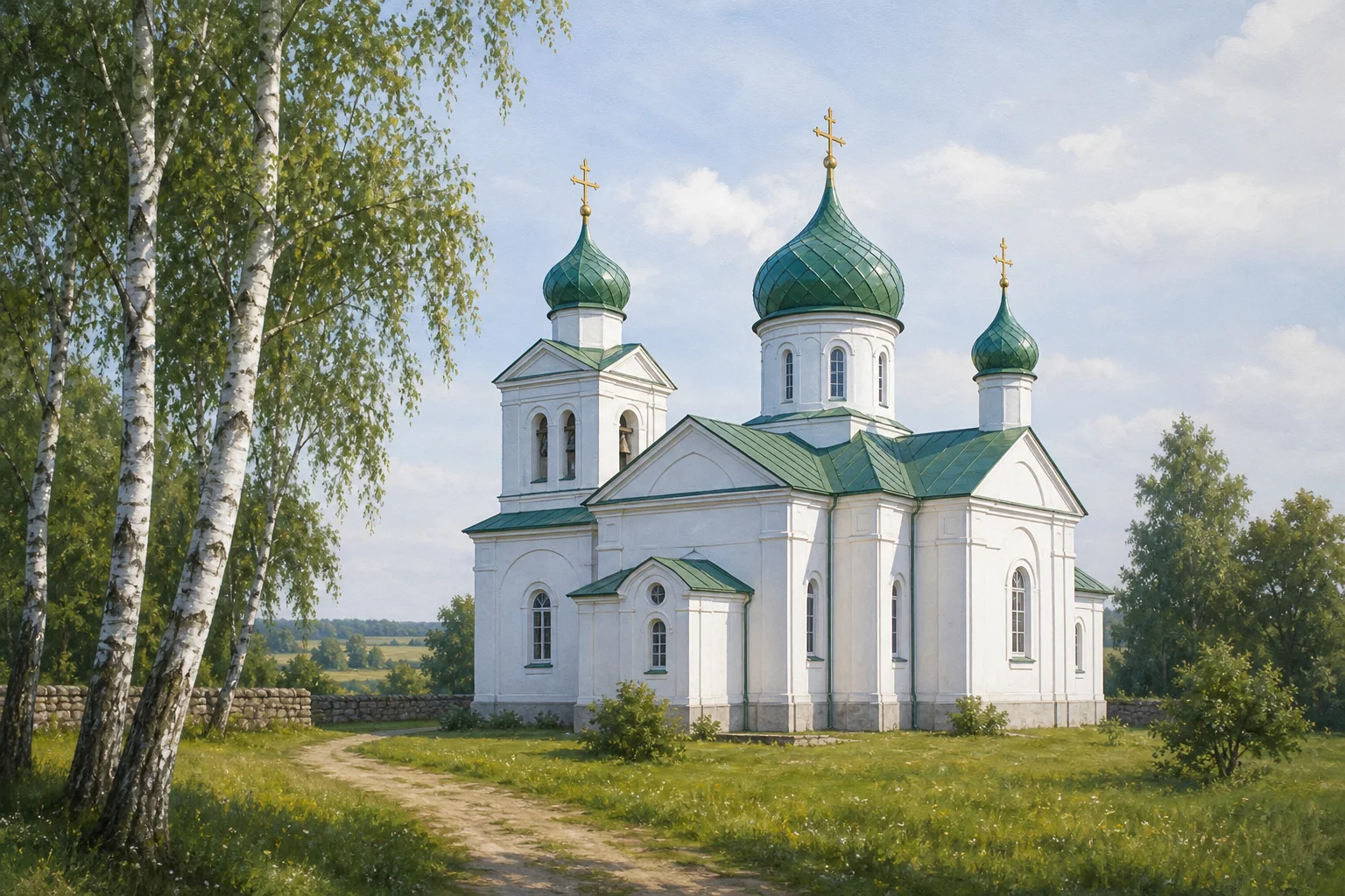Барань, церковь Спасо-Преображенская