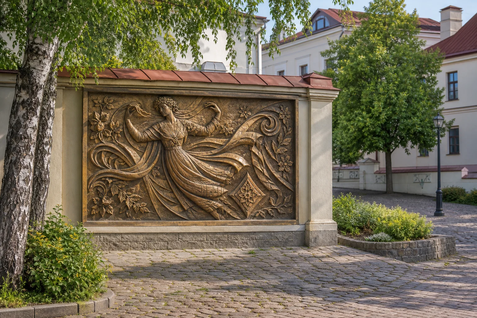 Барельеф "Лявониха"