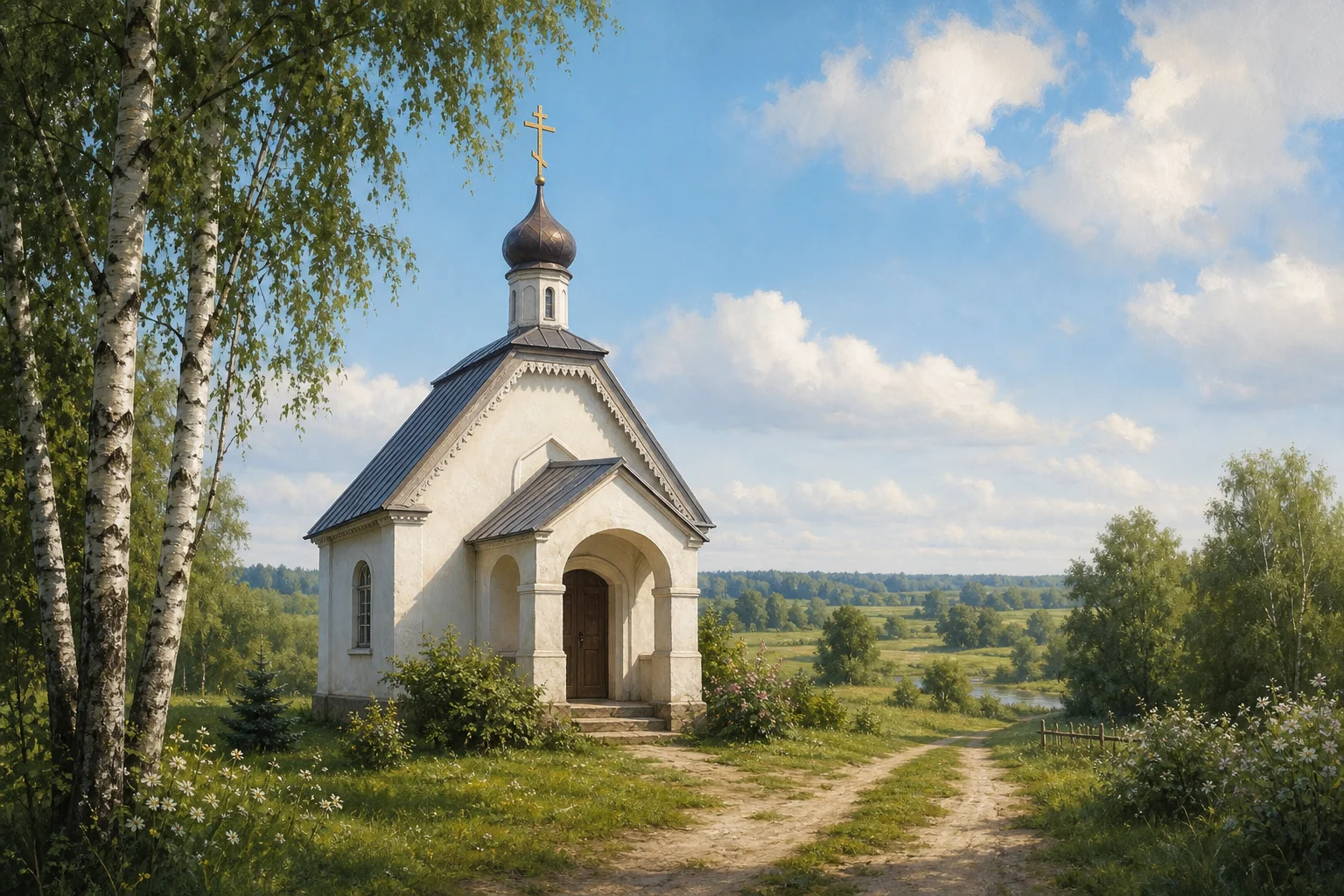Барсуки, часовня правосл. св. Евфросинии Полоцкой