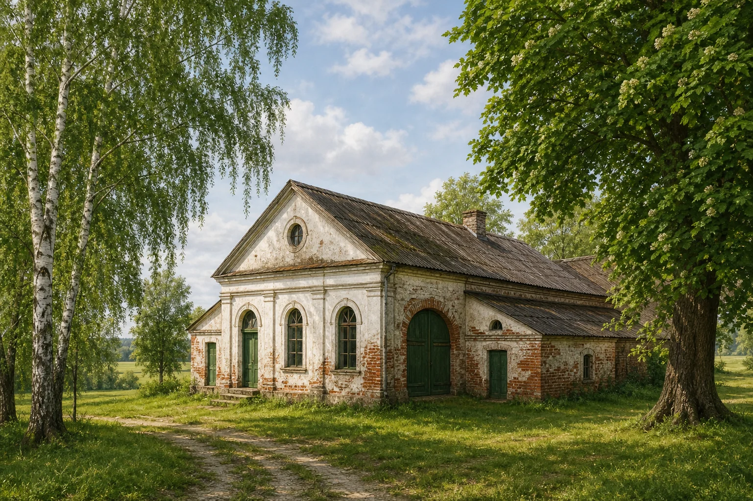 Белявщина, усадьба: хозпостройка