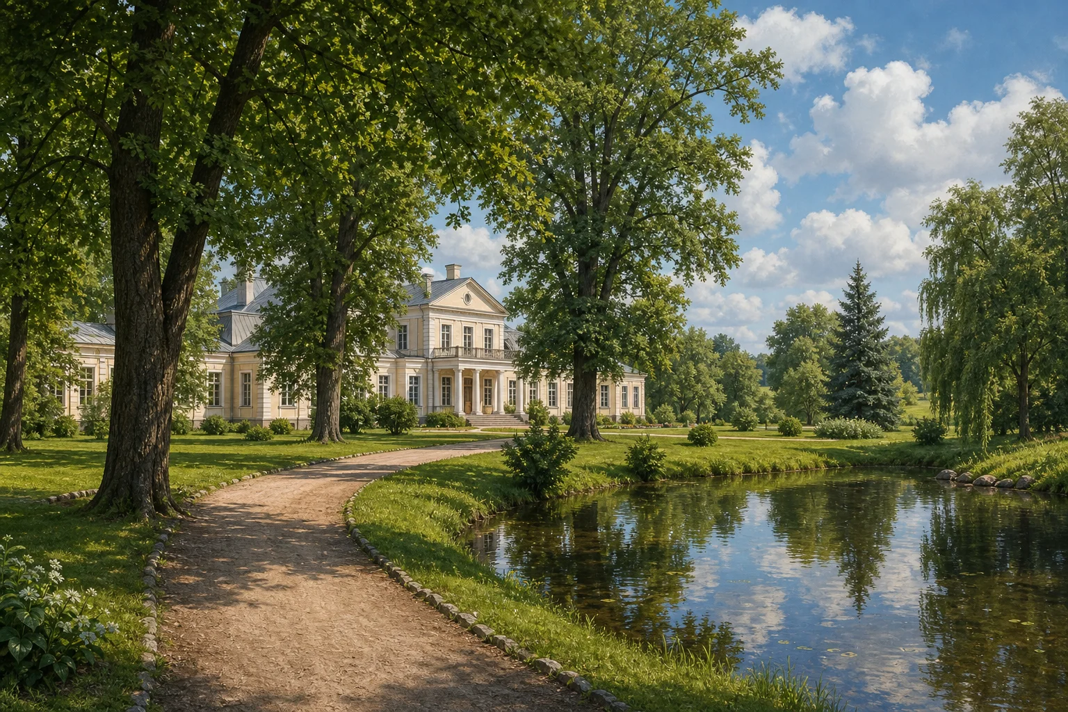 Бердуны. Парк усадьбы Клиановских