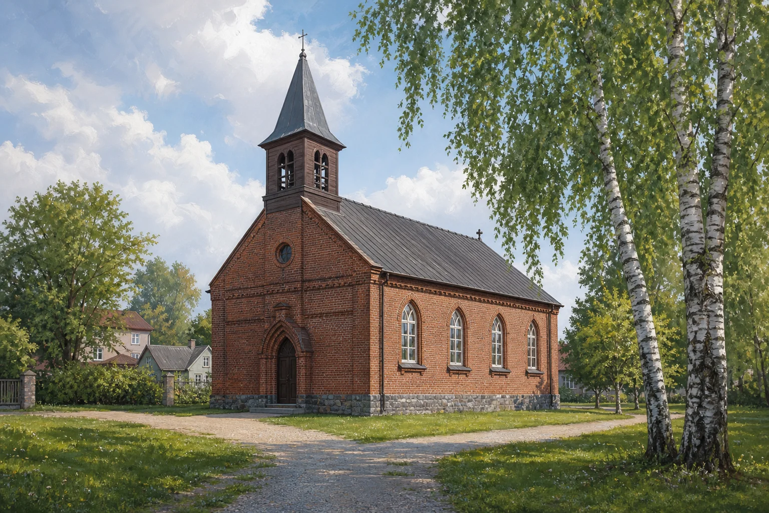 Береза, храм протестантский