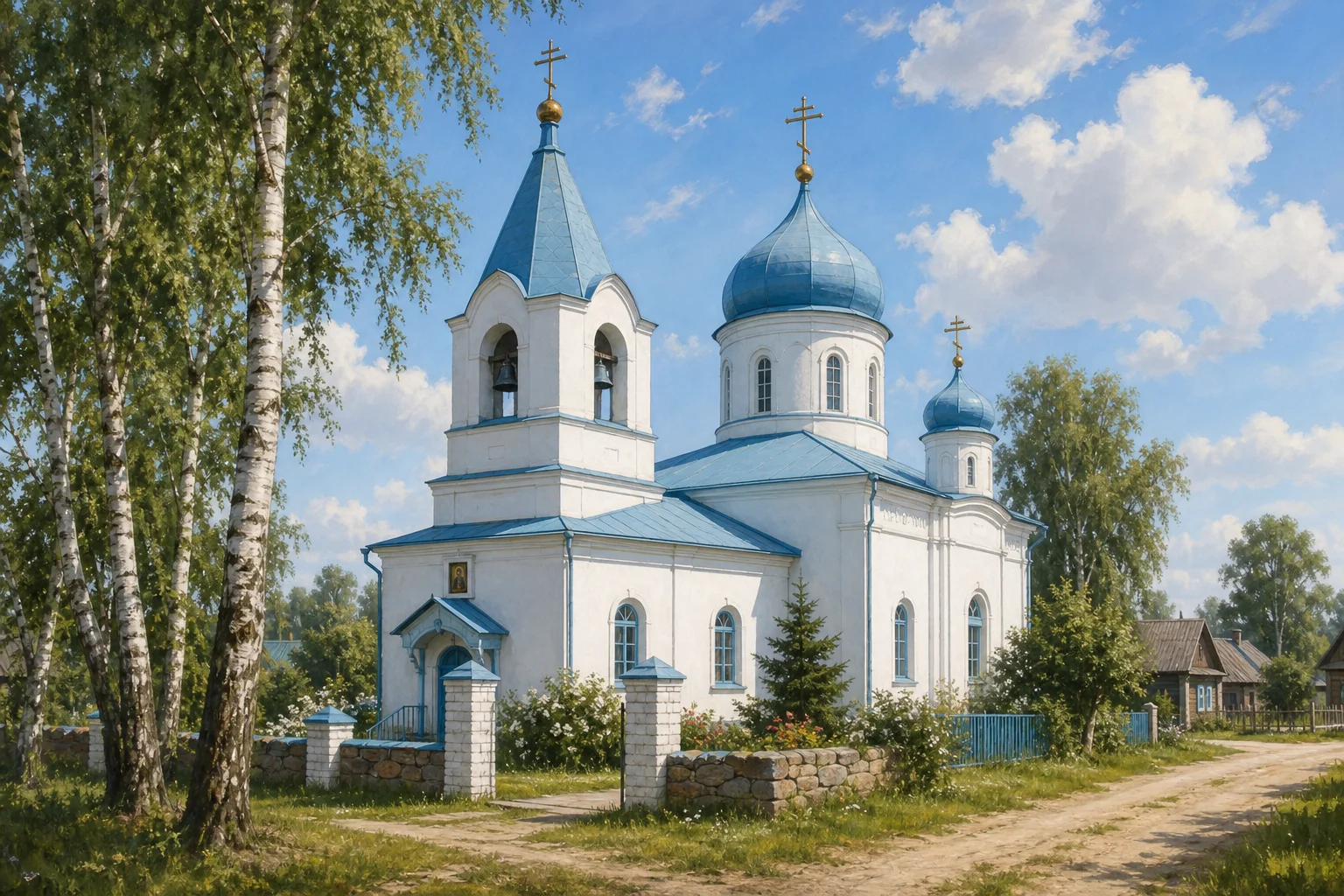 Березовка, церковь Жировичской иконы Богоматери