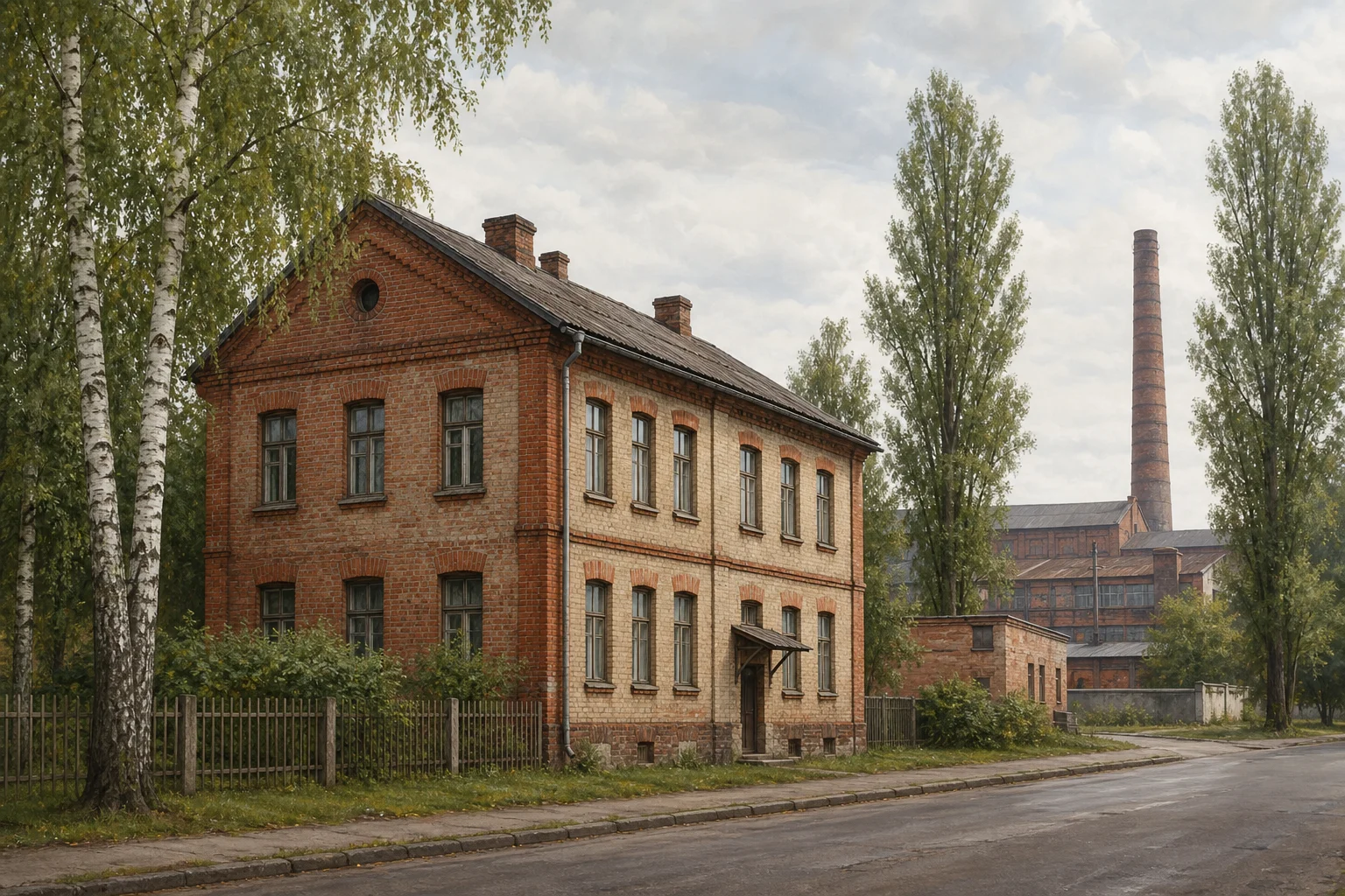 Березовка, стеклозавод: дом жилой (?)