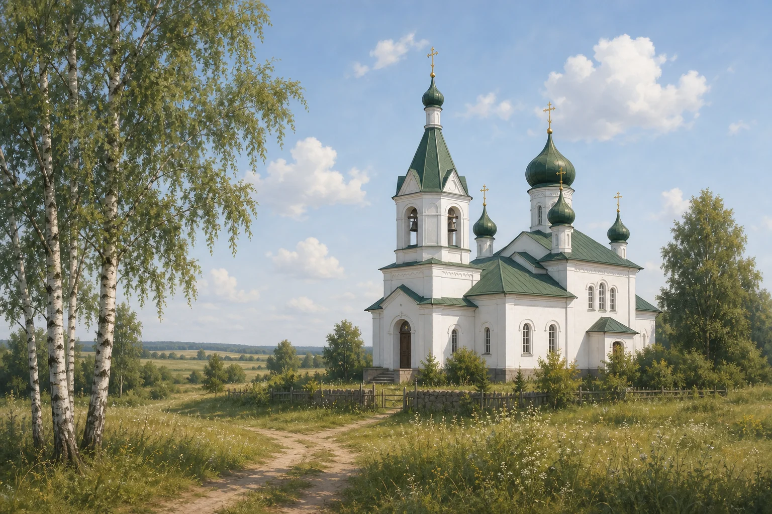 Близная. Церковь Александра Невского