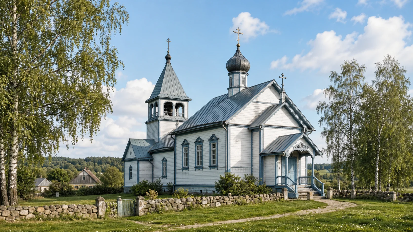 Блонь, церковь Троицкая (дерев.)