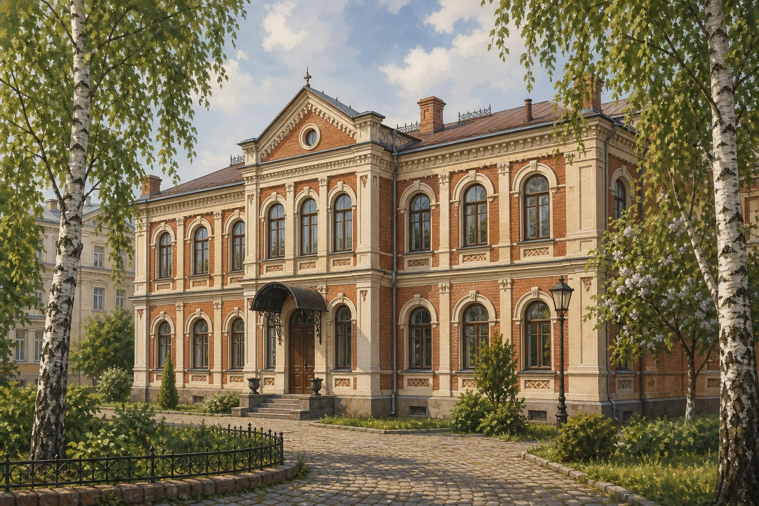 Бобруйск, гимназия женская Алексеевская