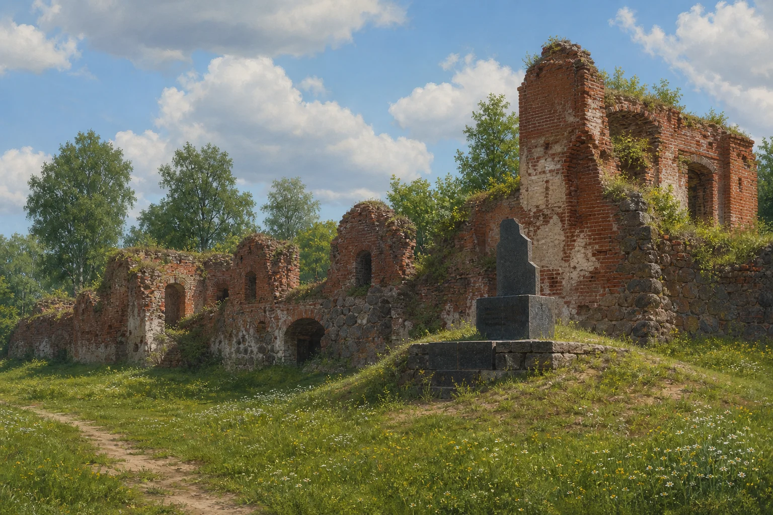 Бобруйск. Руины крепости