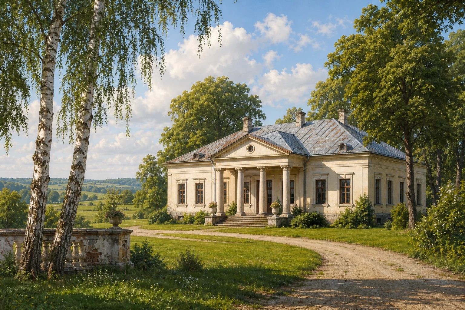 Богатыревичи, усадьба Каменских