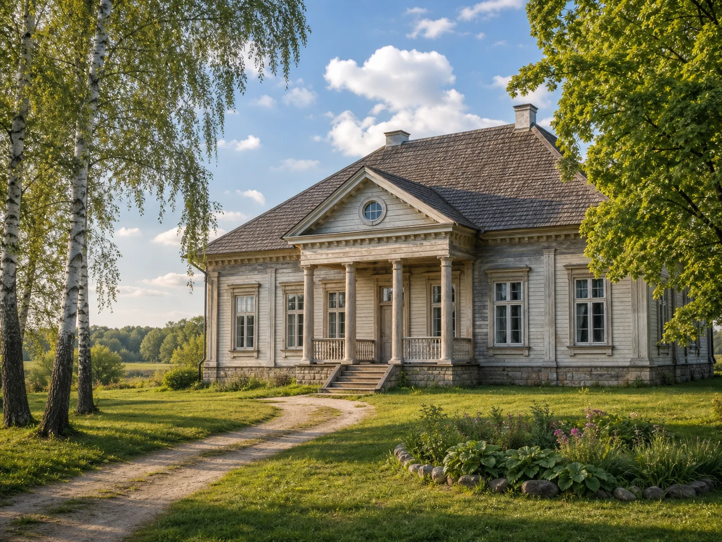 Богданово, усадьба: усадебный дом (дерев.)