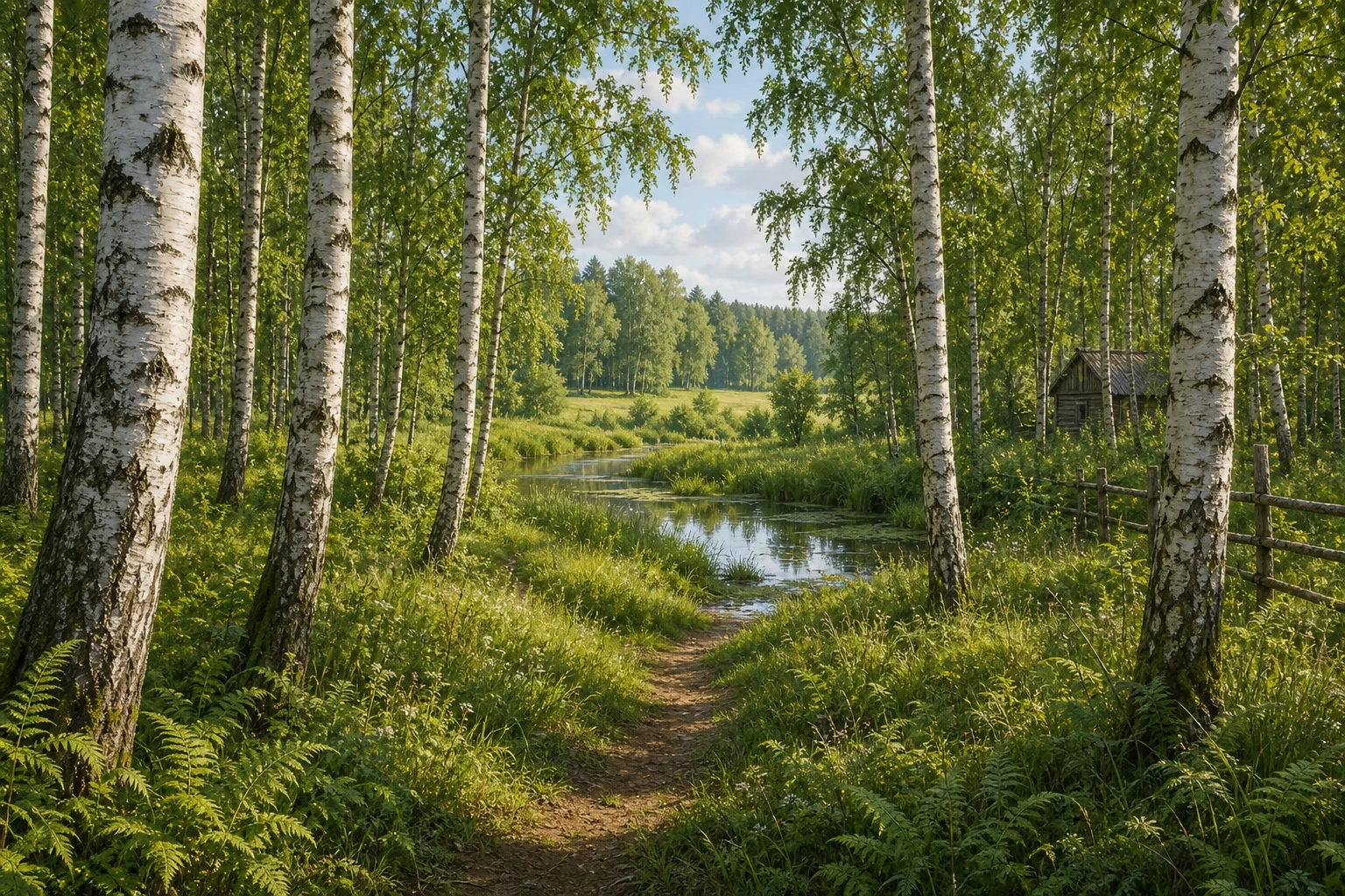 Боханская березовая роща