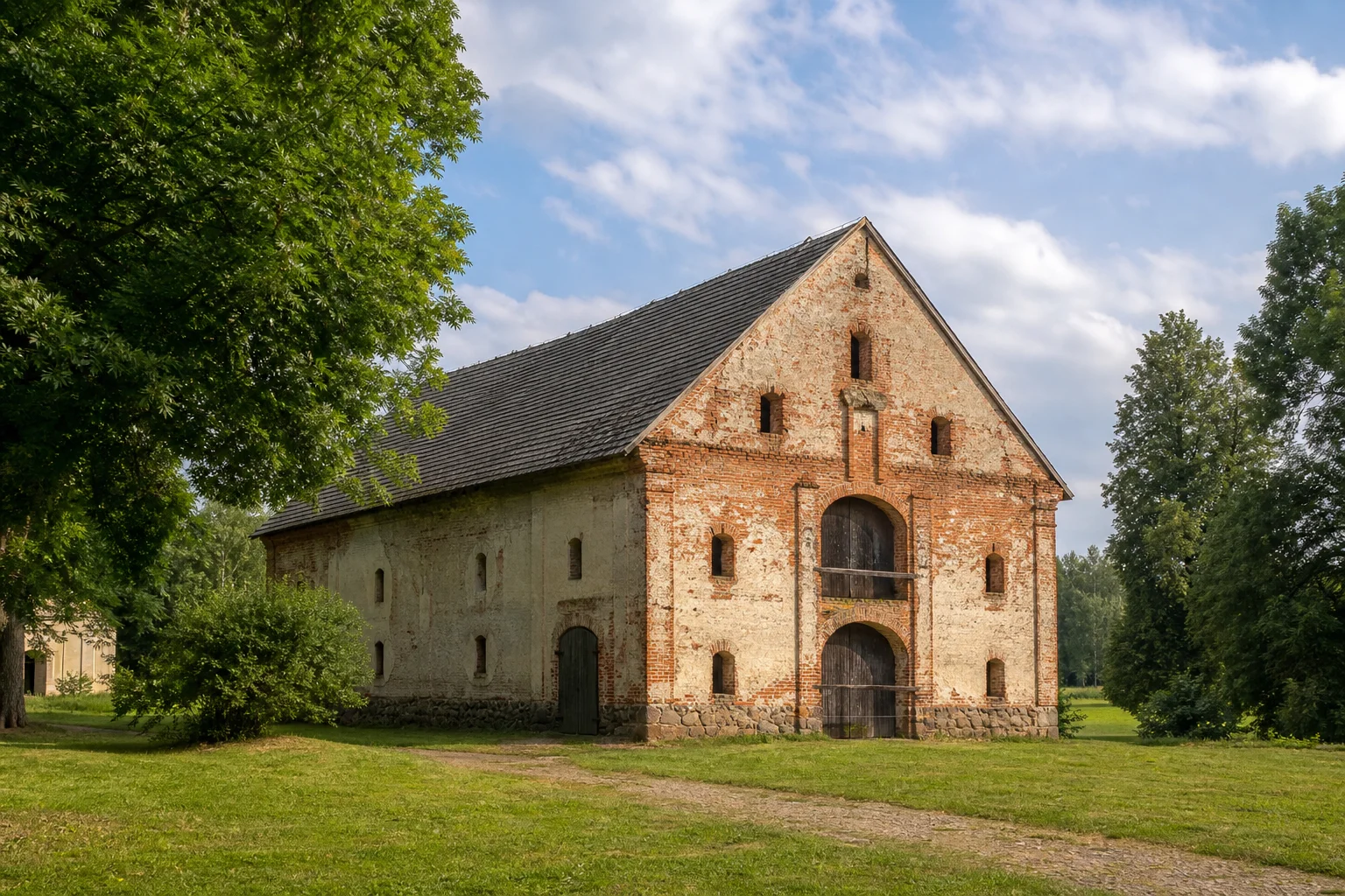Бол. Берестовица, усадьба: амбар