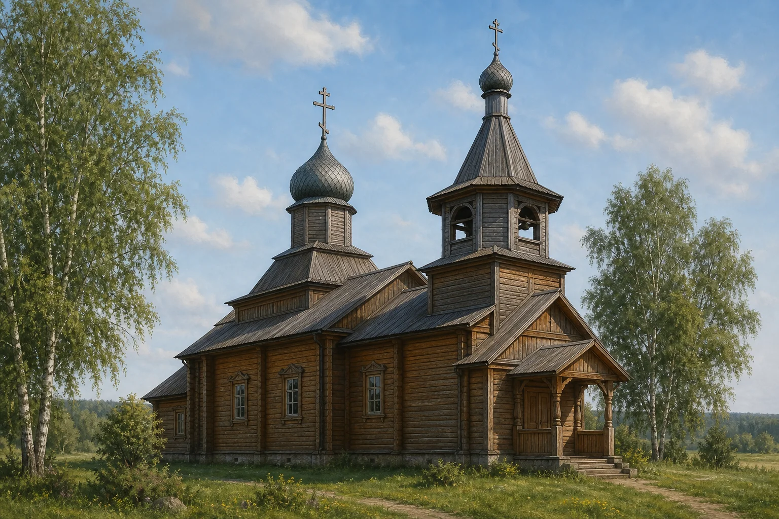 Бол. Чапунь, церковь св. Варвары (дерев.)