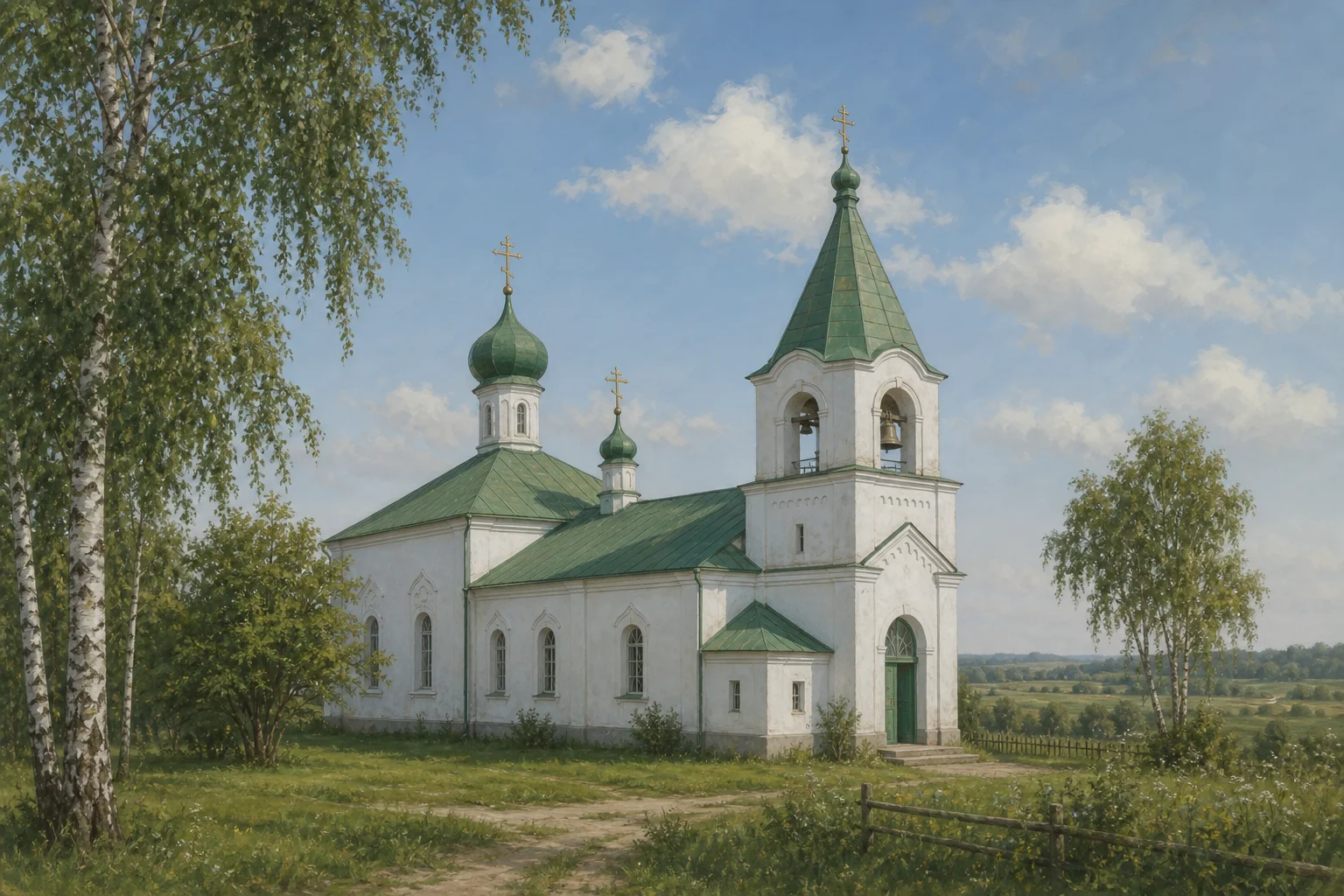 Бол. Междулесье, церковь Троицкая