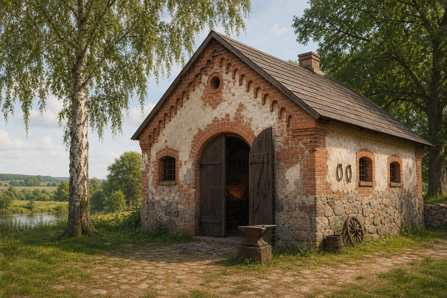 Бол. Сервеч, усадьба: кузница