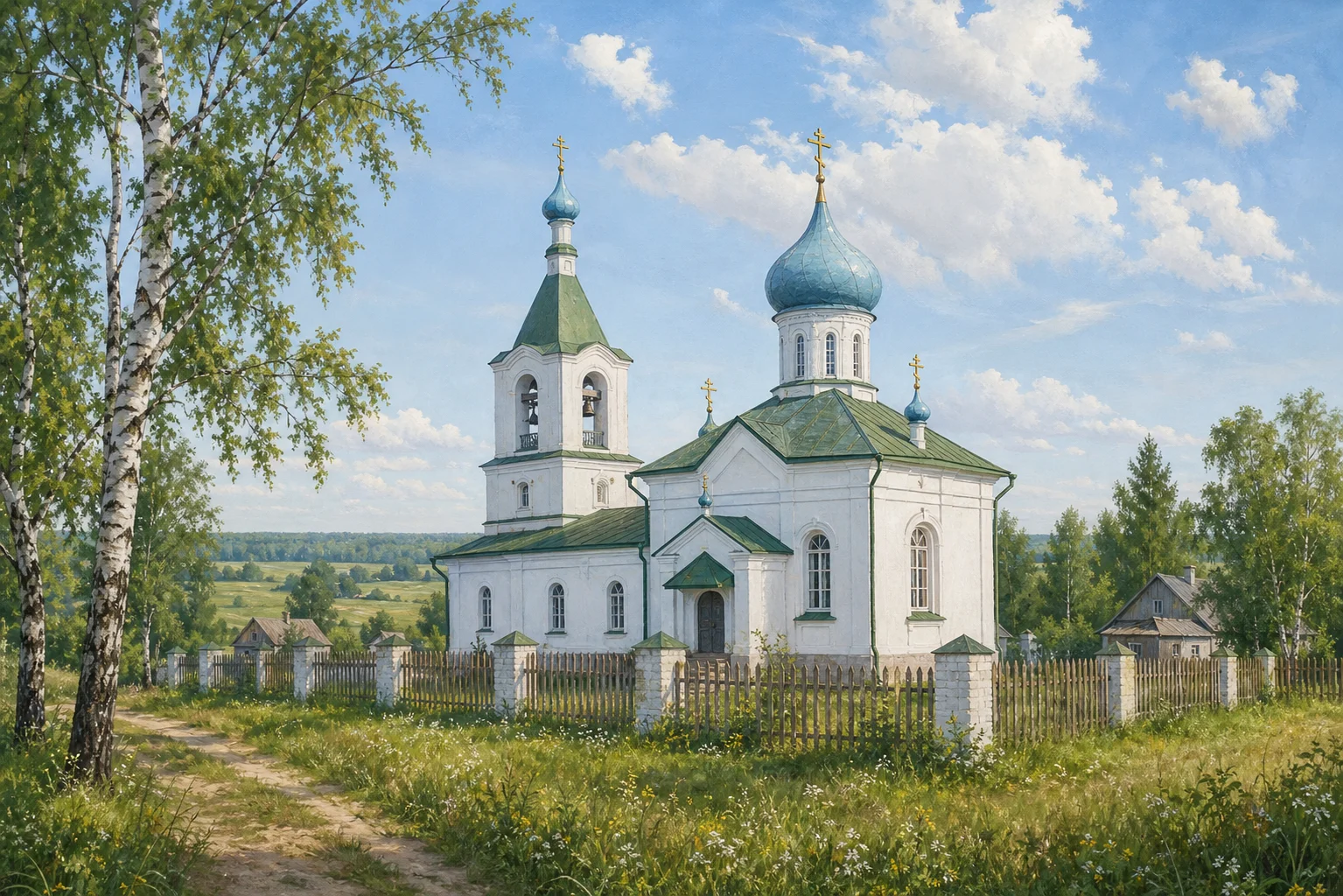 Бол. Шиловичи, церковь Казанской иконы Богоматери
