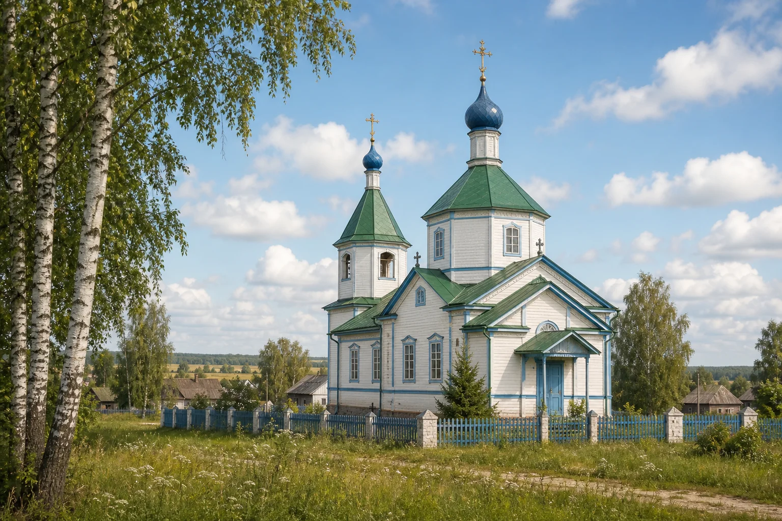 Бол. Воробьевичи, церковь св. Георгия