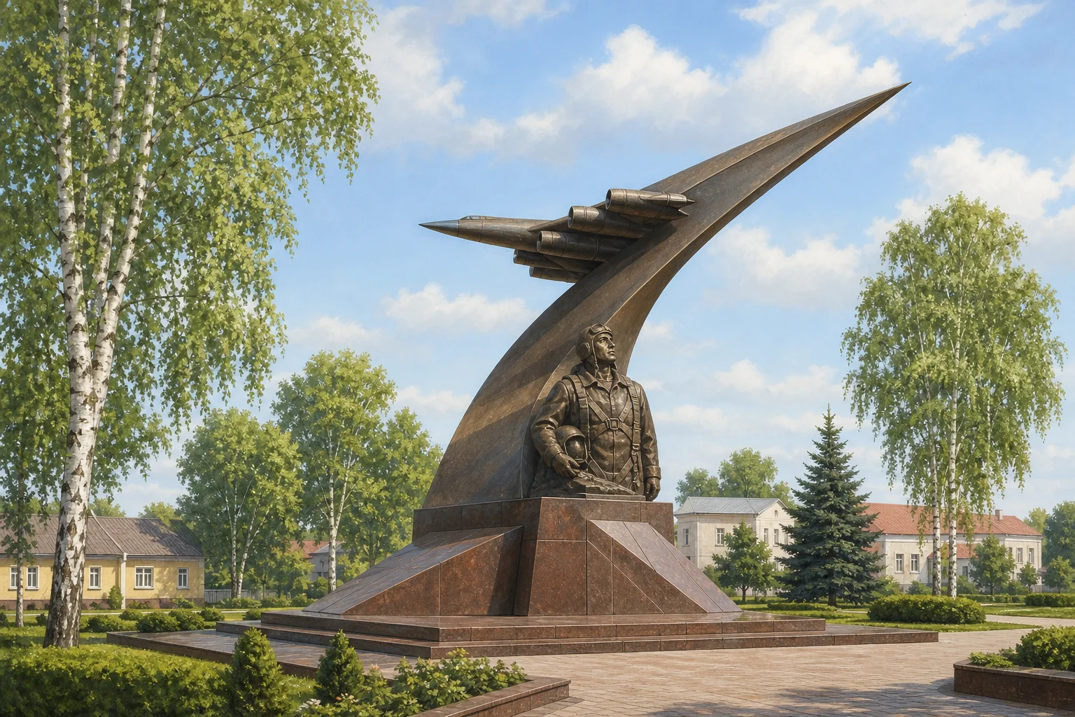 Болбасово, памятник дальней авиации