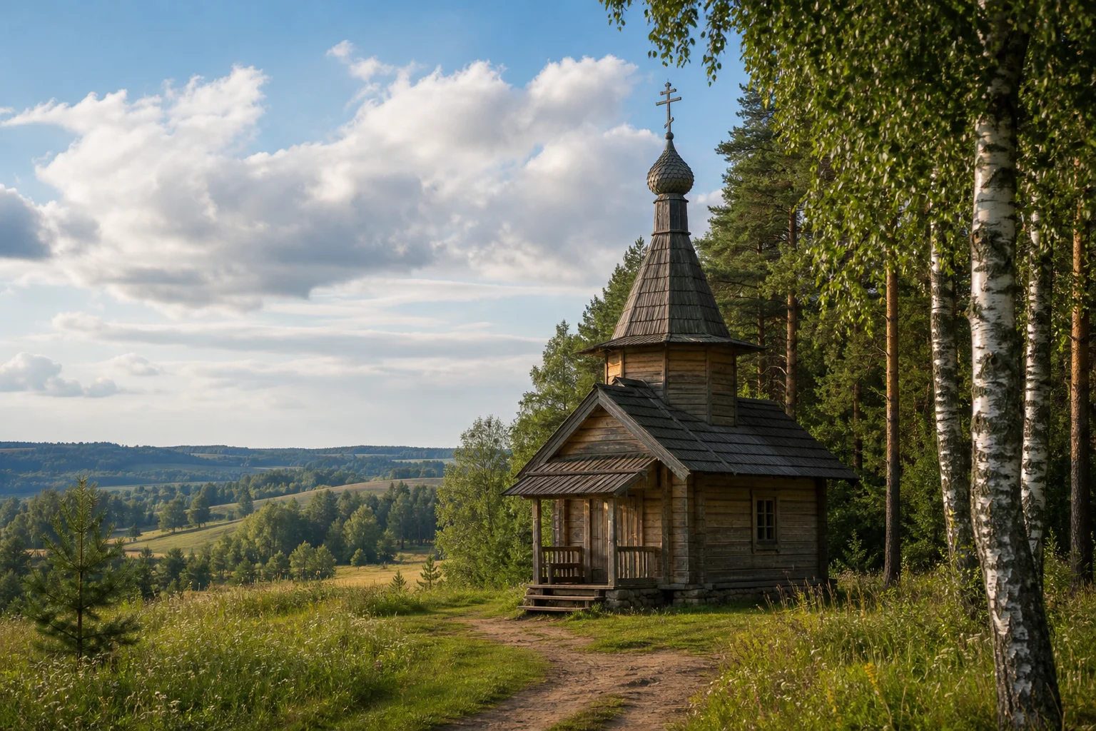 Болгары, часовня правосл. (дерев.)