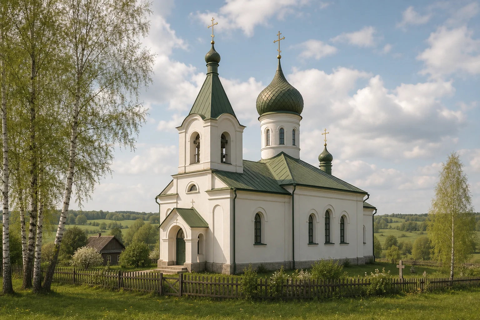 Большие Шиловичи. Церковь Казанской иконы Божией Матери