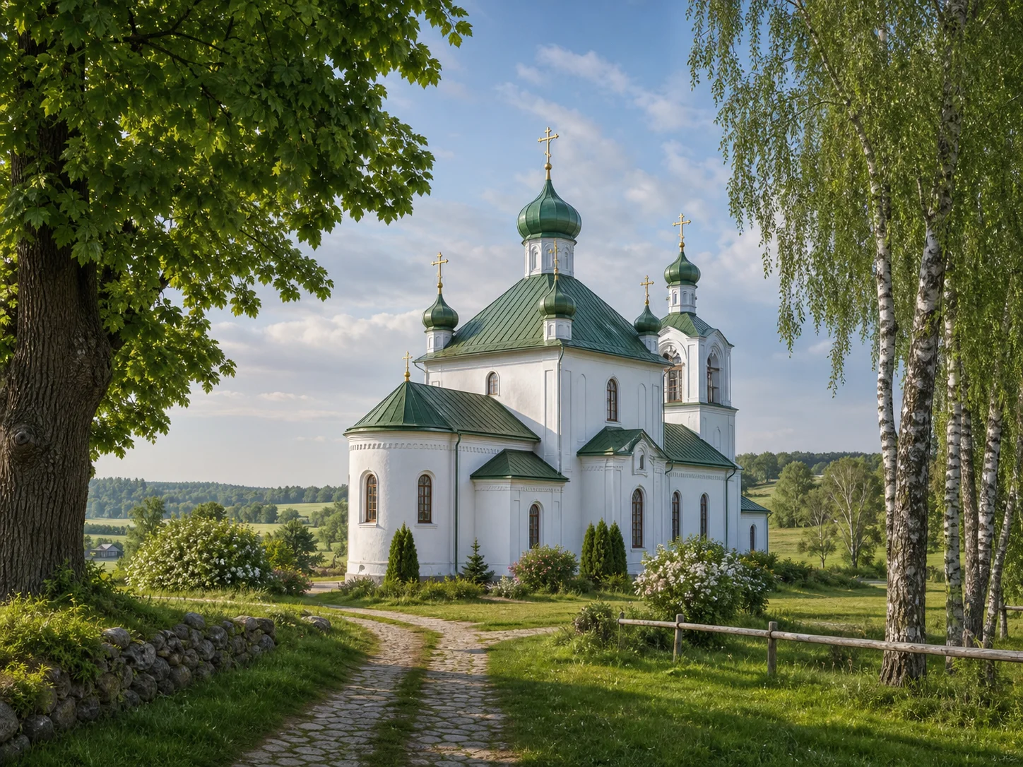 Большие Жуховичи. Церковь Петра и Павла
