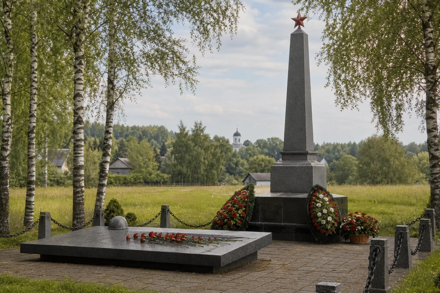 Братская могила (211 воинов Советской Армии)