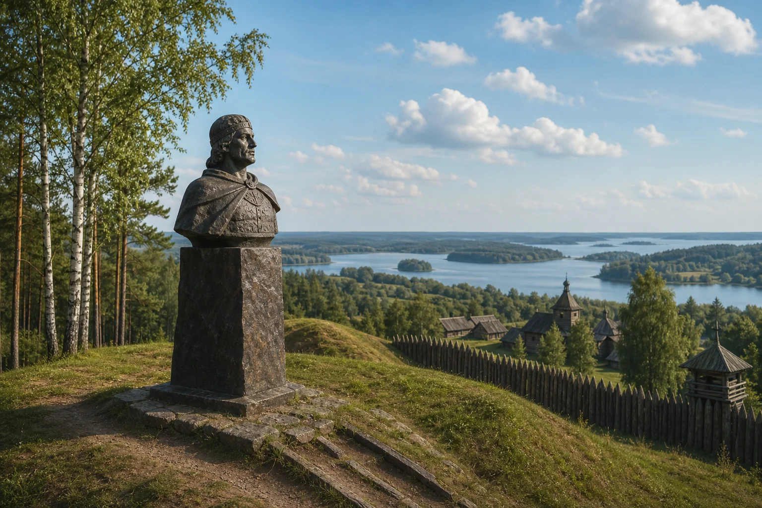 Браслав. Городище «Замковая гора»