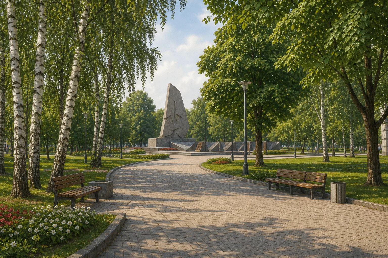Брест. Парк Воинов-Интернационалистов