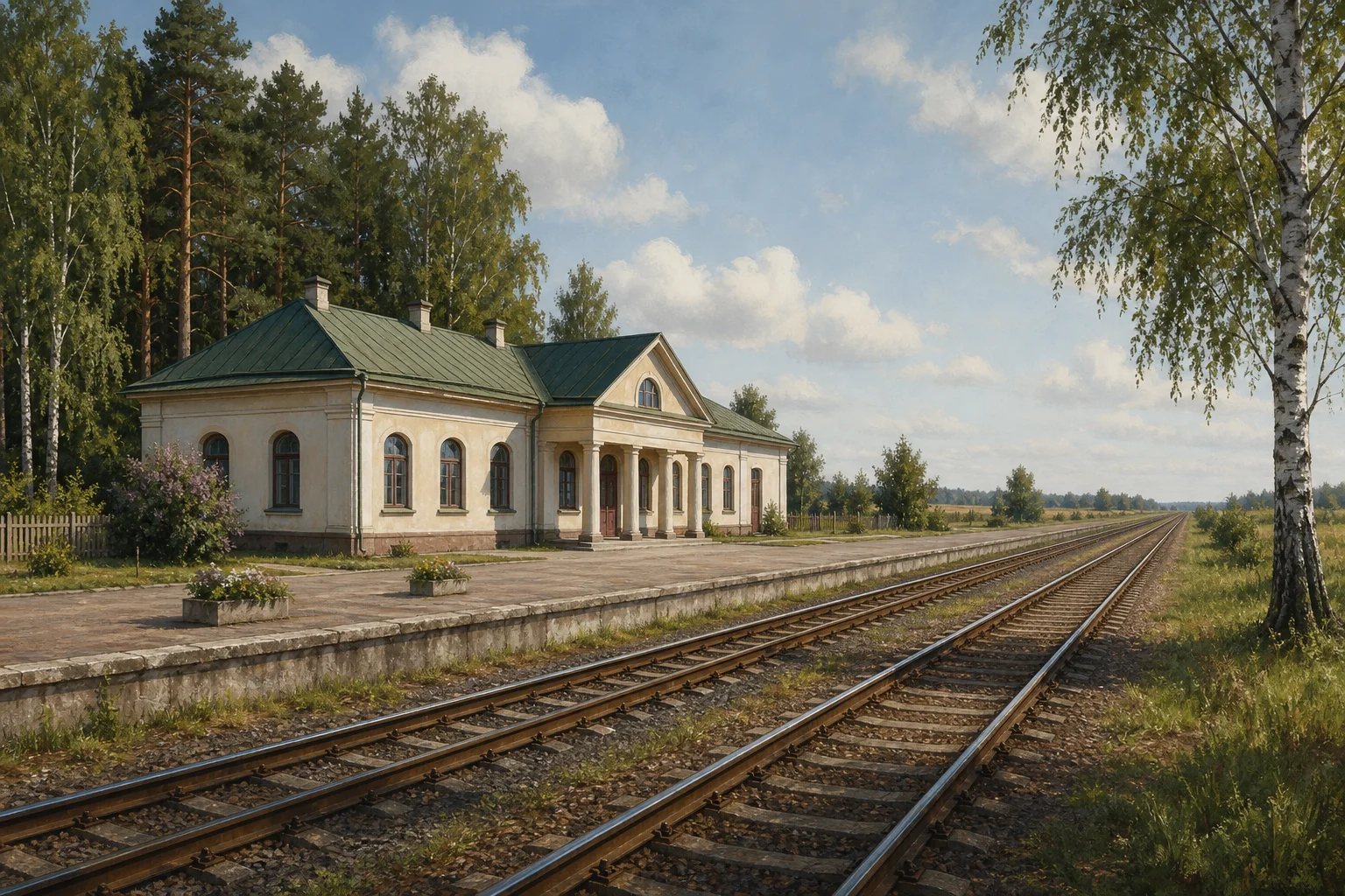 Брожа, железнодорожная станция