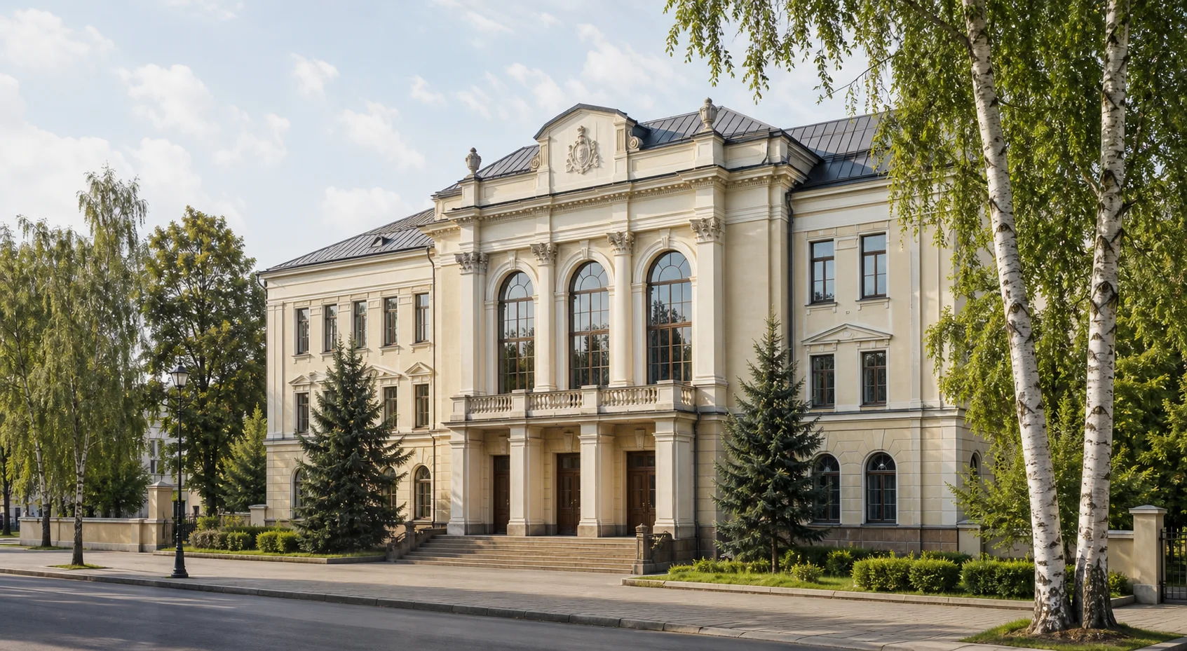 Здание Белорусской академии искусств