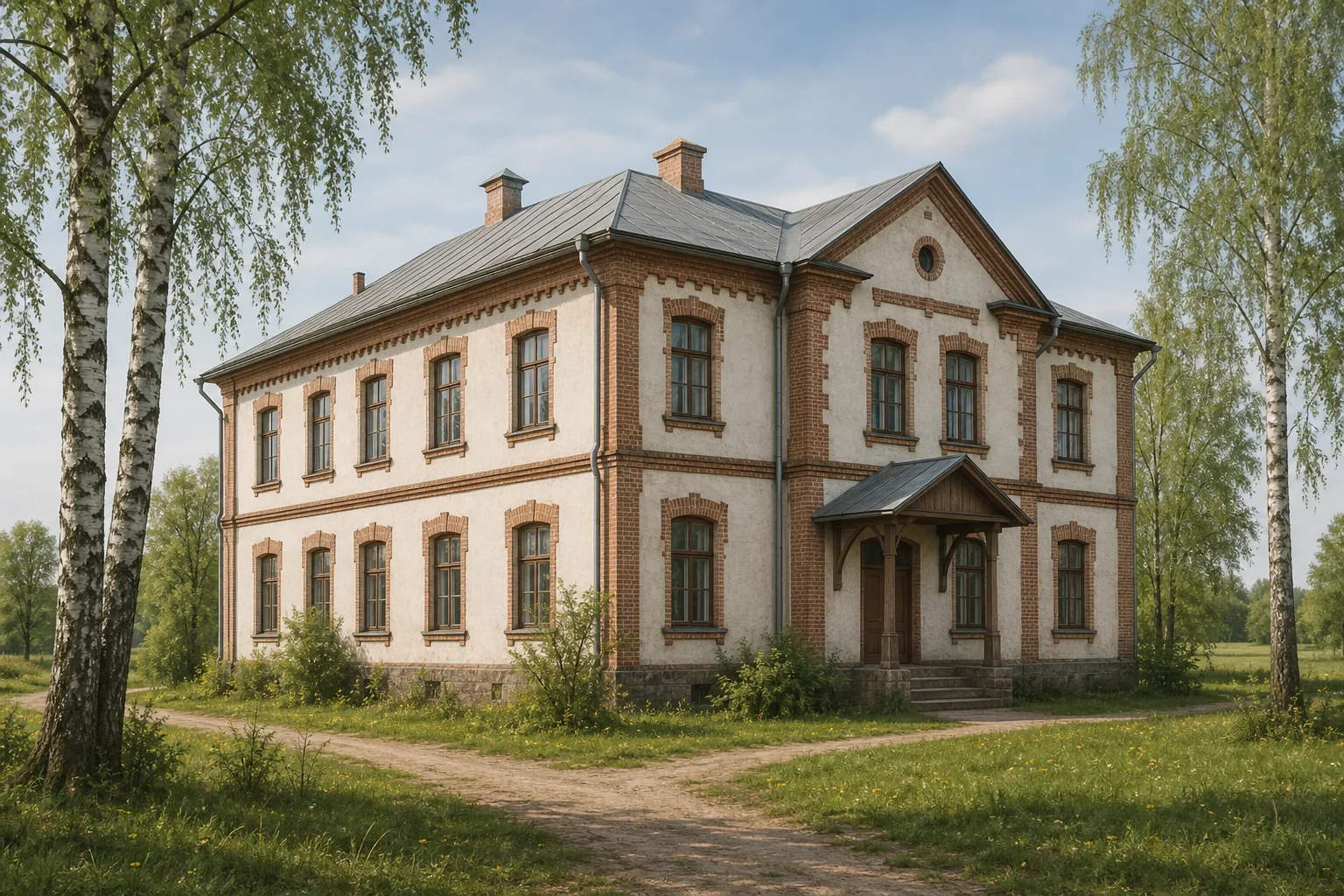 Здание бывшей школы
