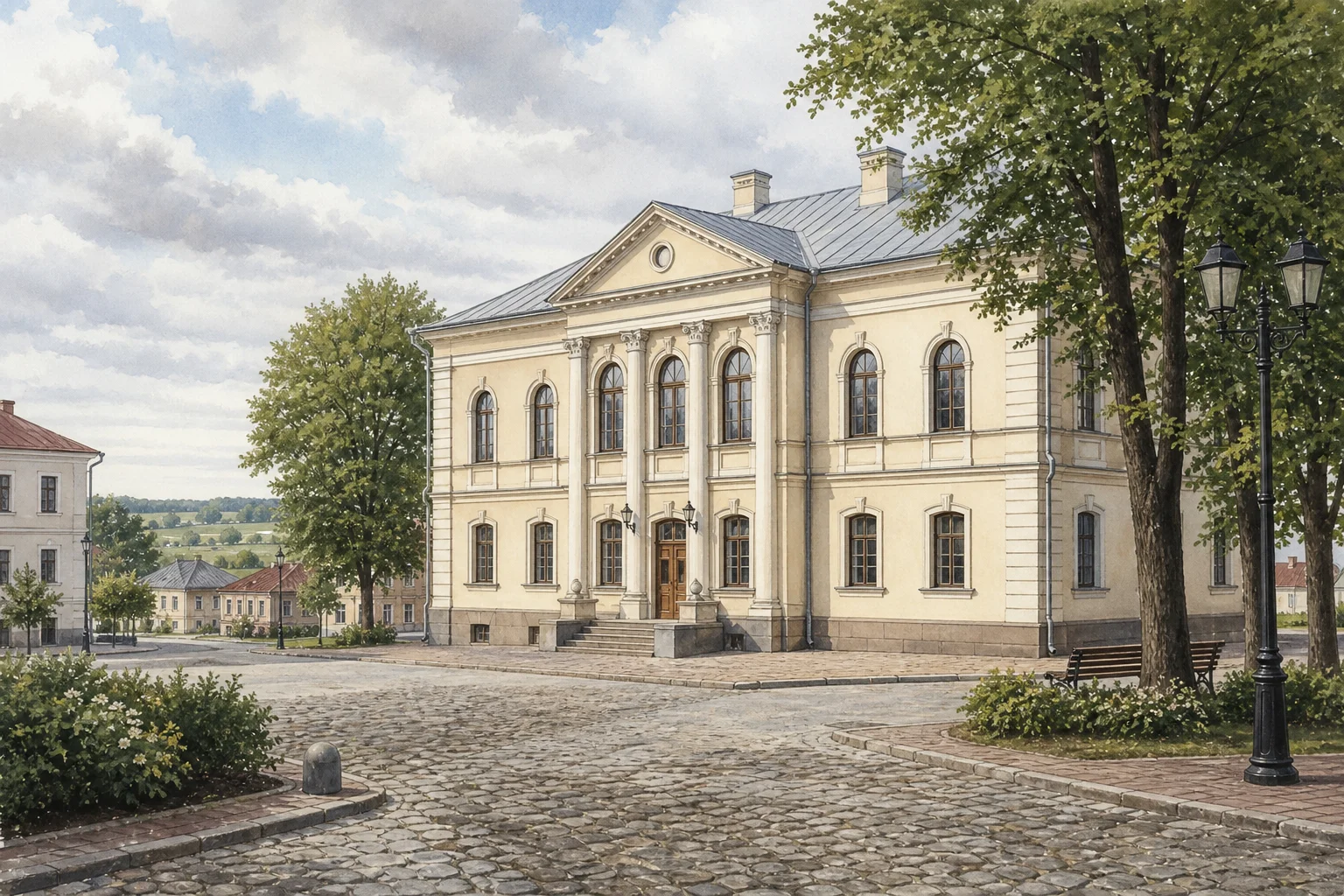 Историческое здание: г. Минск, ул. К. Маркса, 16/31 (ул. Комсомольская)