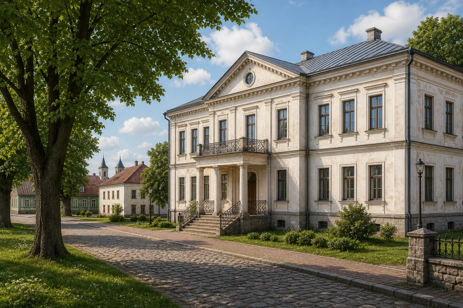Историческое здание: г. Гродно, ул. Замковая, 7