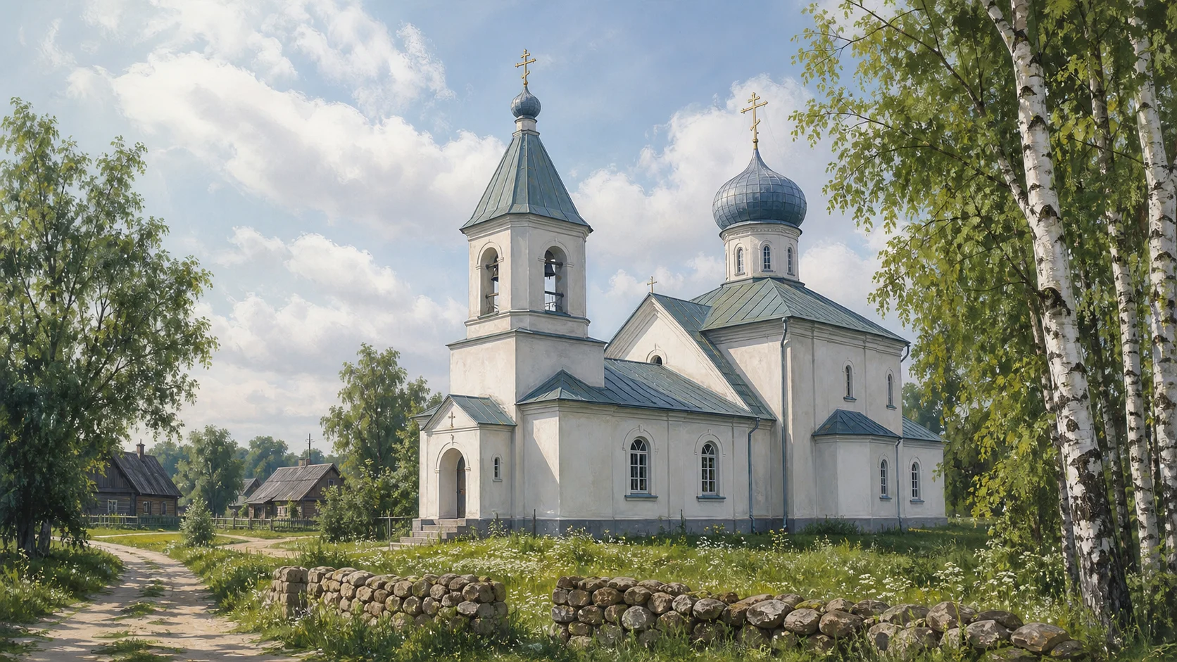 Бытень. Успенская церковь