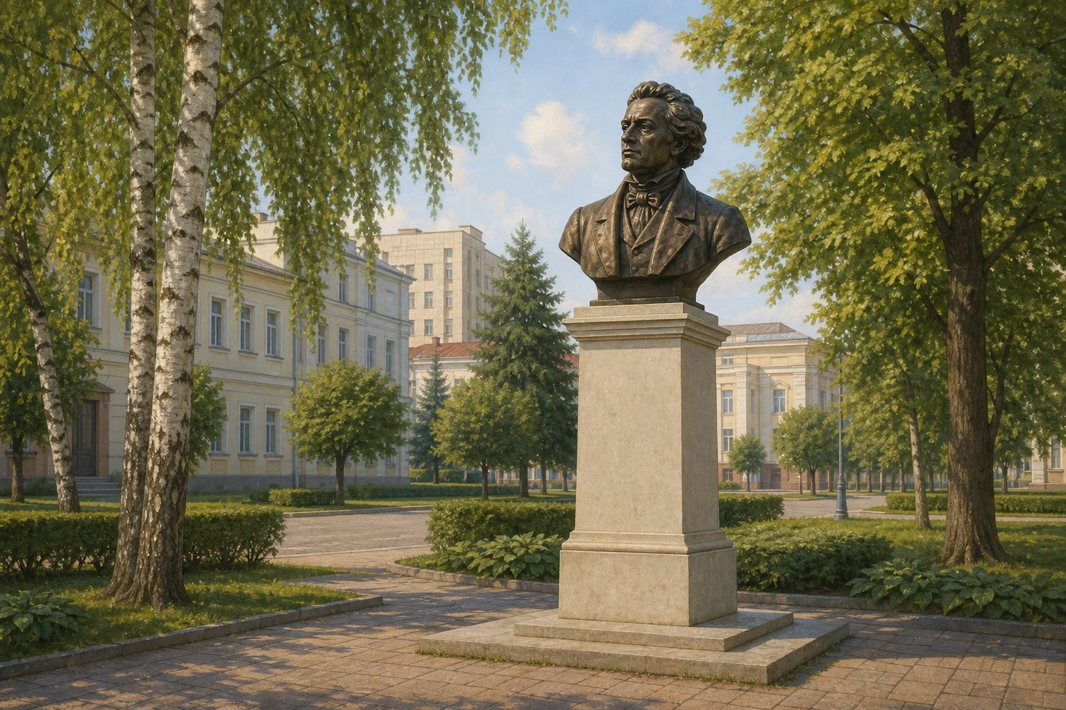 Бюст В.Д. Соколовского
