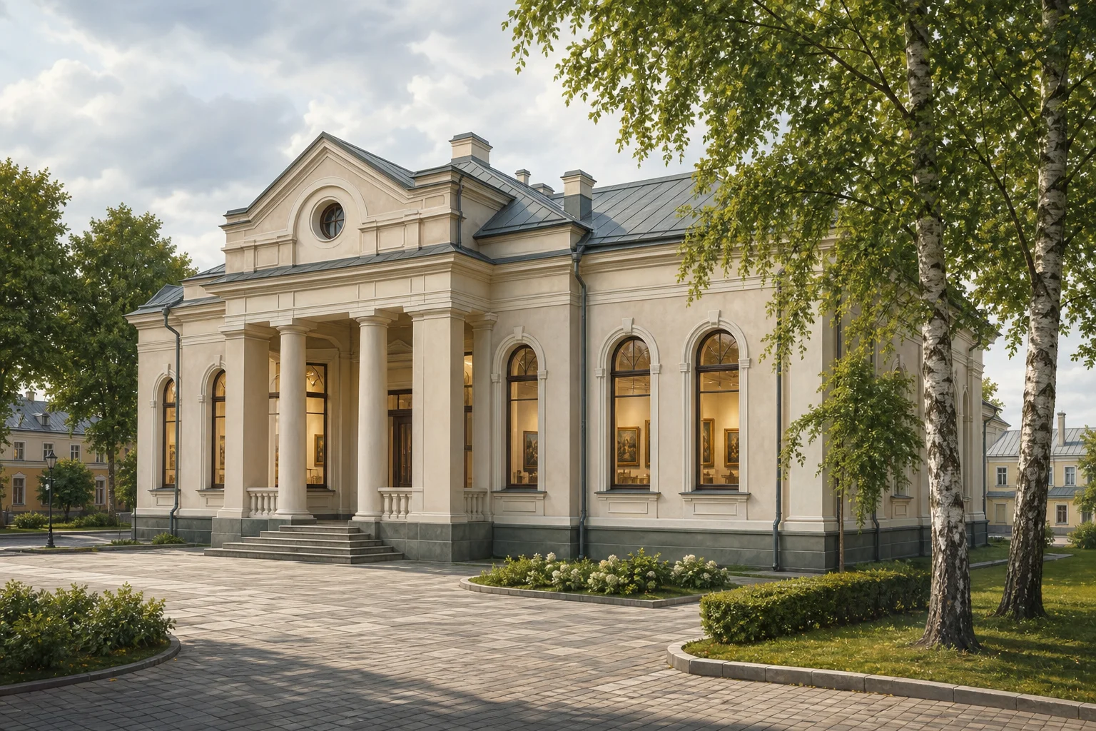 Бывшее Офицерское собрание Корпуса охраны пограничья