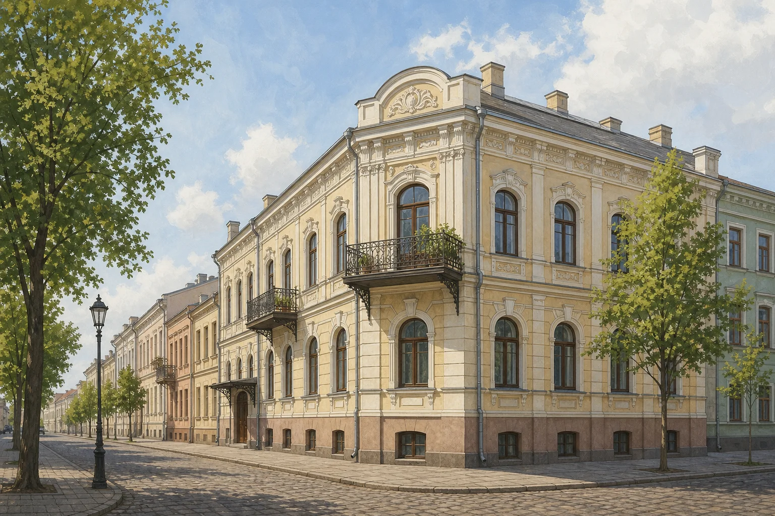 Бывшие доходные дома на Советской
