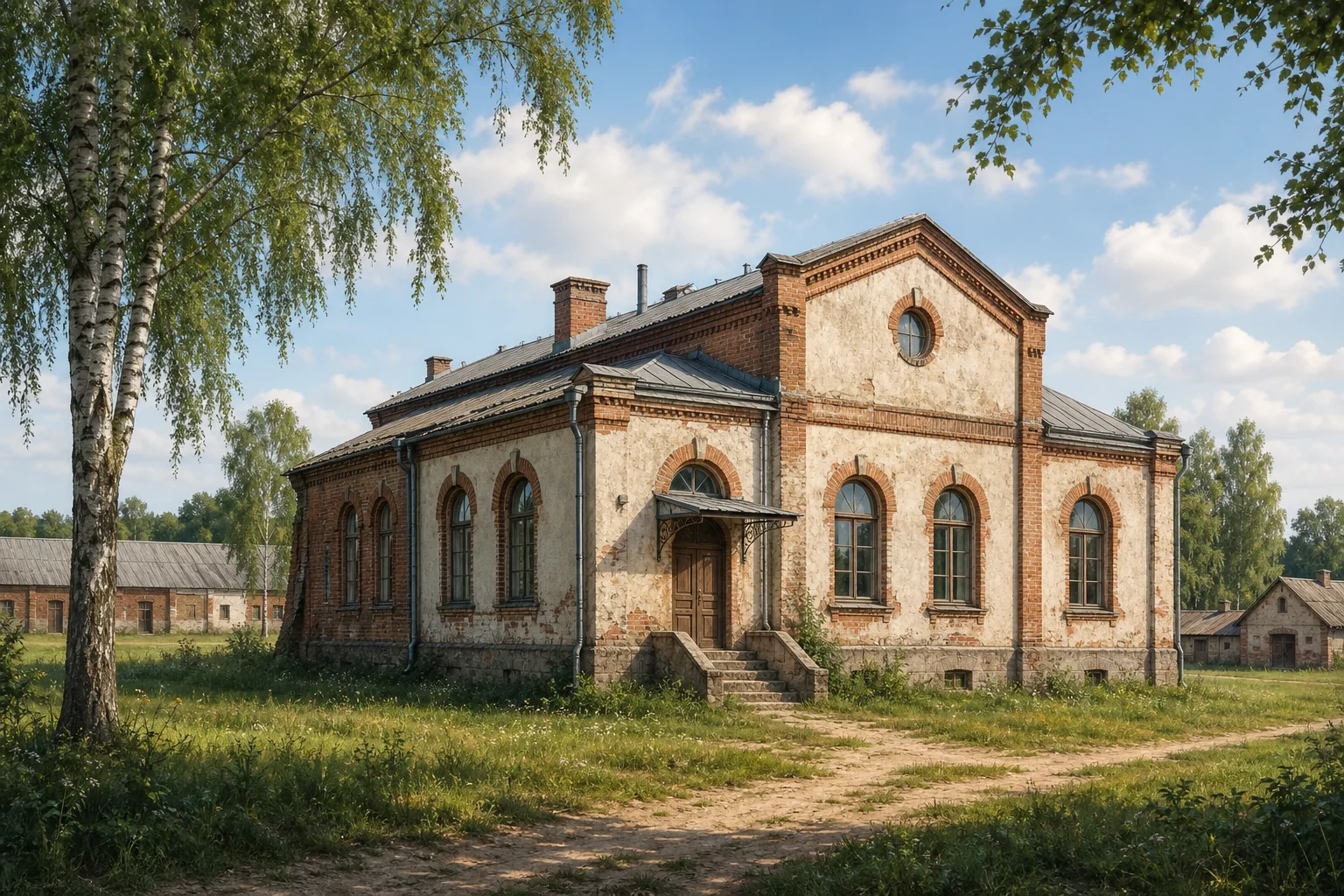 Бывший дом директора конезавода в Бердовке