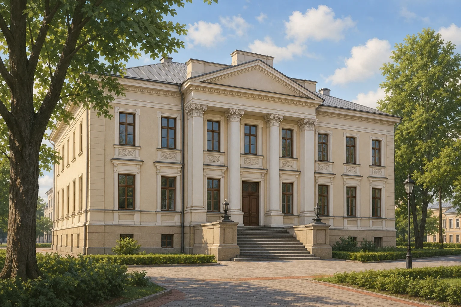 Бывший Дом офицеров в Гродно