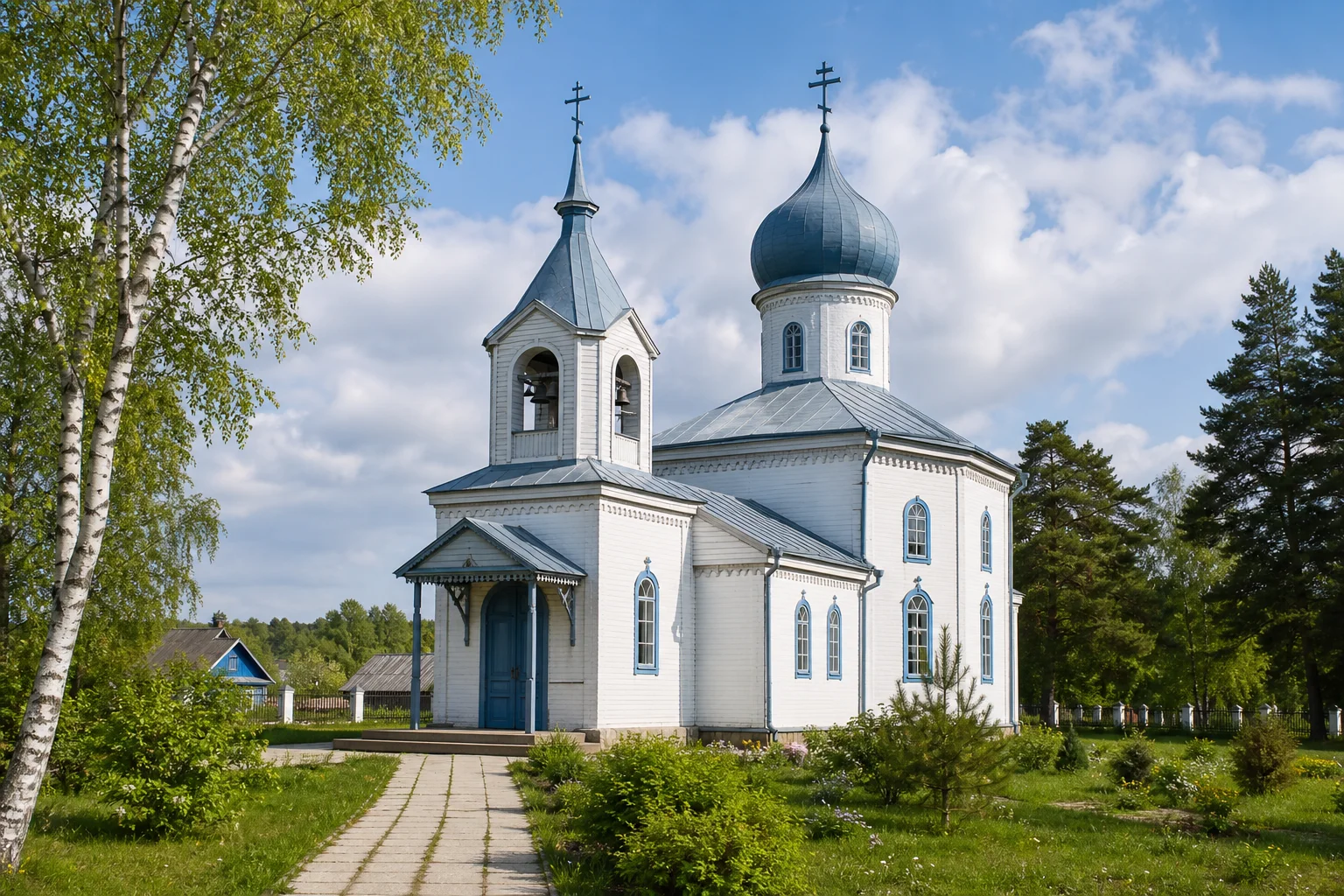 Церковь Благовещенская в Лесном